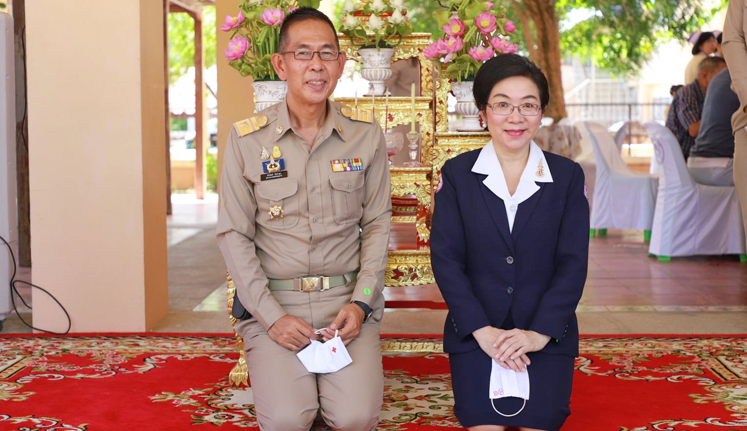 @ปทุมธานี ถิ่นบัวหลวง “พช.ปทุมธานี ต้อนรับผู้ว่าราชการจังหวัดปทุมธานี “