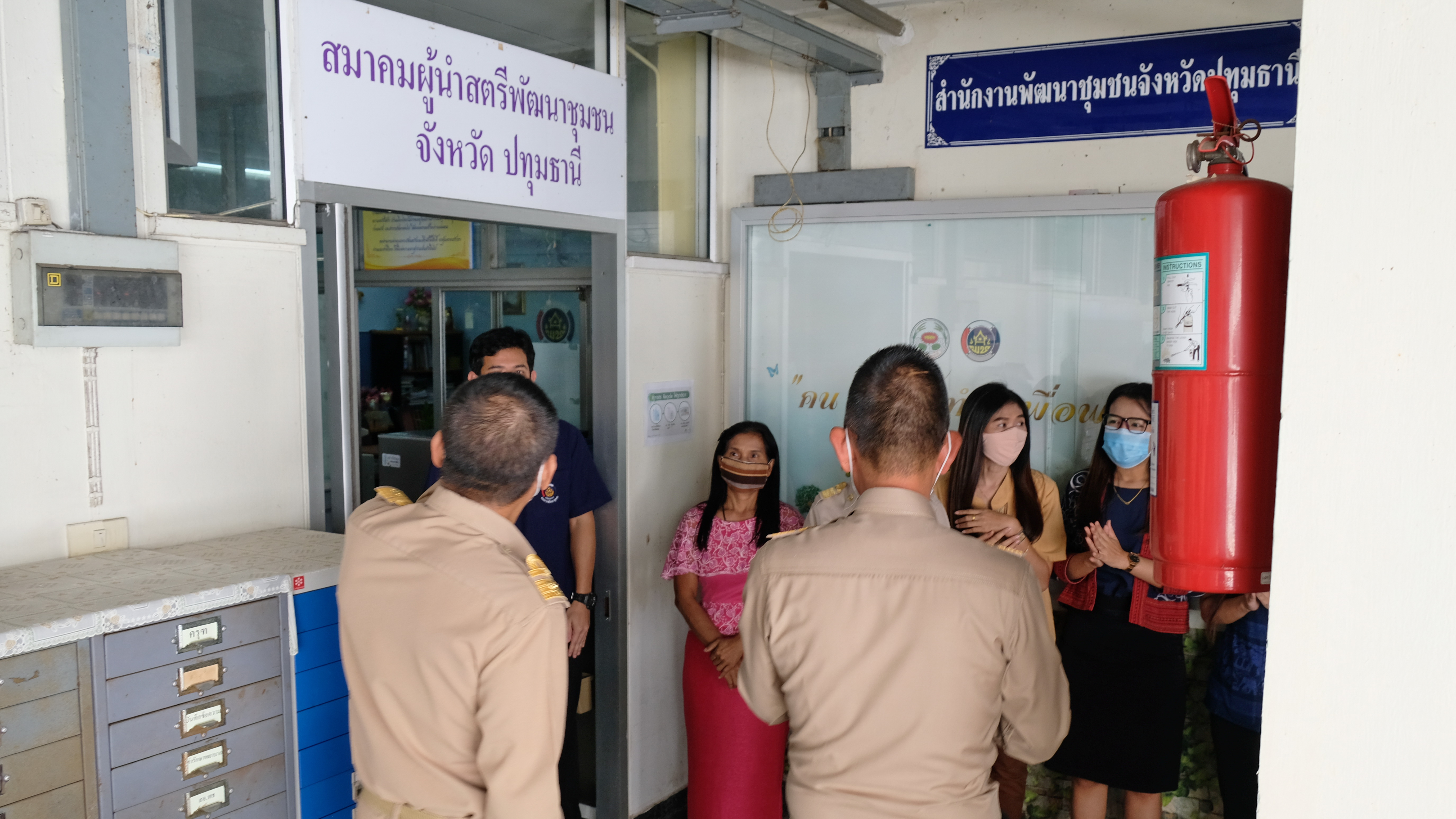 @ปทุมธานี ถิ่นบัวหลวง “พช.ปทุมธานี ต้อนรับผู้ว่าราชการจังหวัดปทุมธานี “