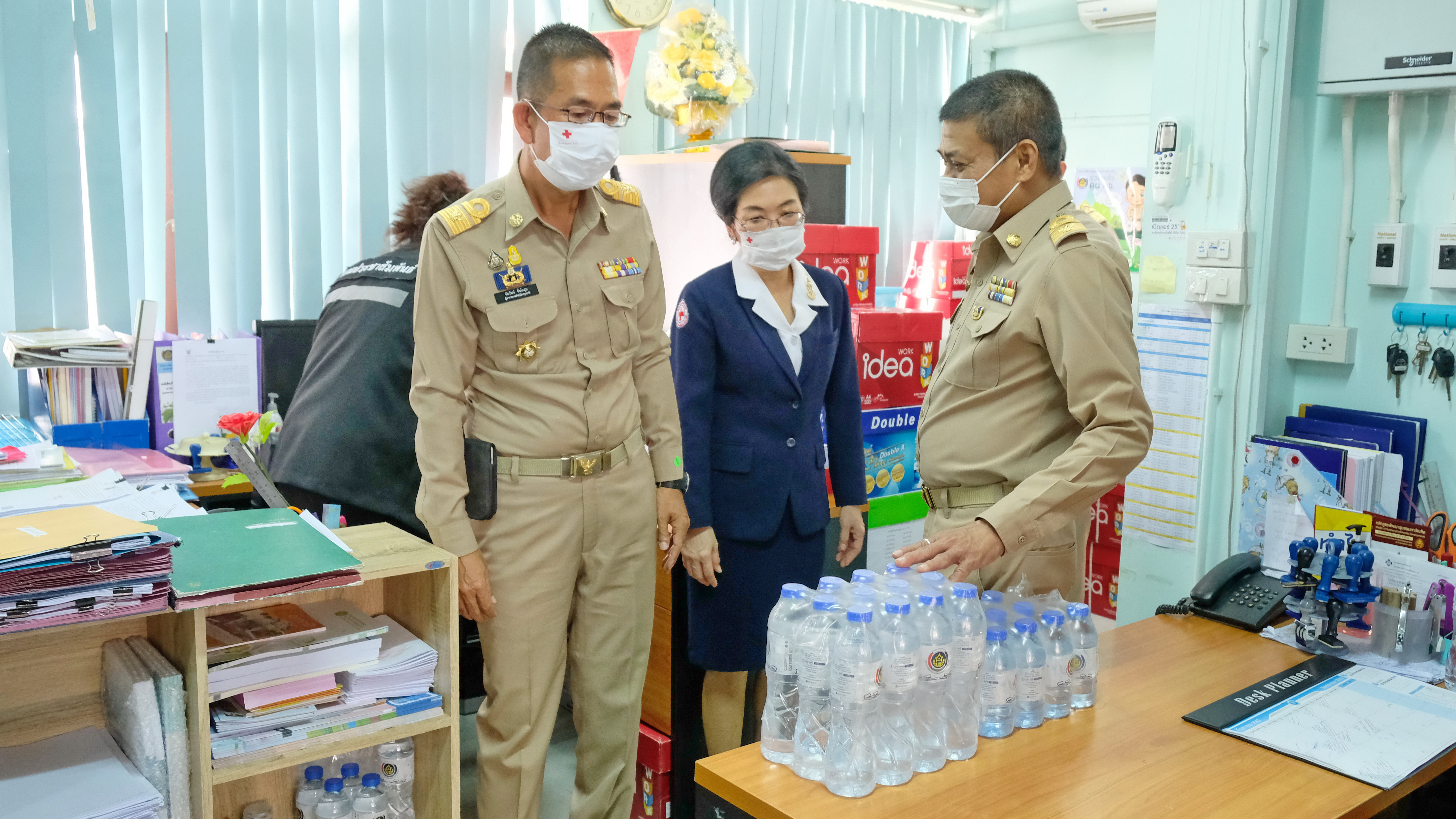 @ปทุมธานี ถิ่นบัวหลวง “พช.ปทุมธานี ต้อนรับผู้ว่าราชการจังหวัดปทุมธานี “