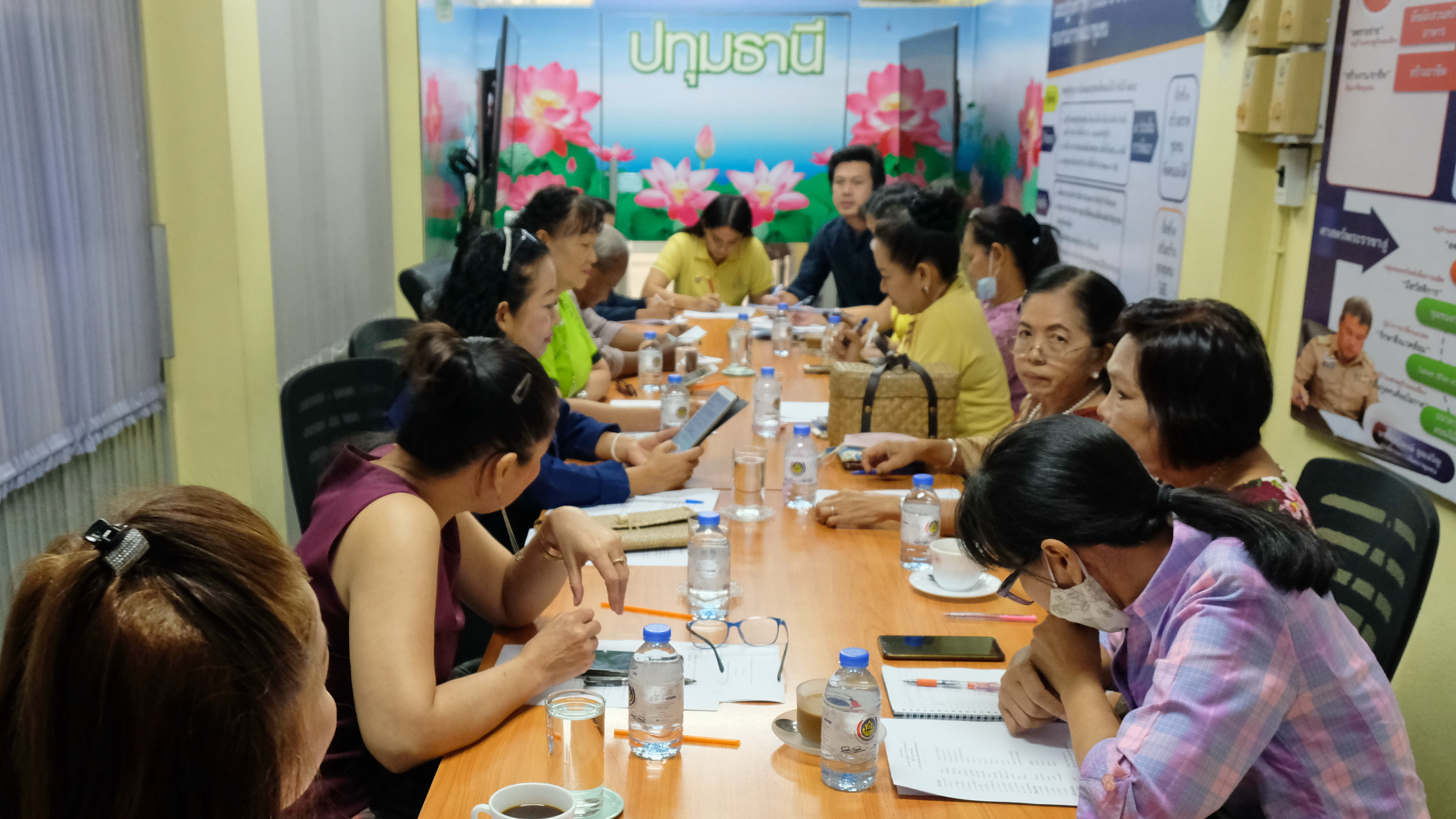 @ปทุมธานี ถิ่นบัวหลวง “พช.ปทุมธานี ร่วมประชุมเครือข่าย OTOP จังหวัดปทุมธานี”