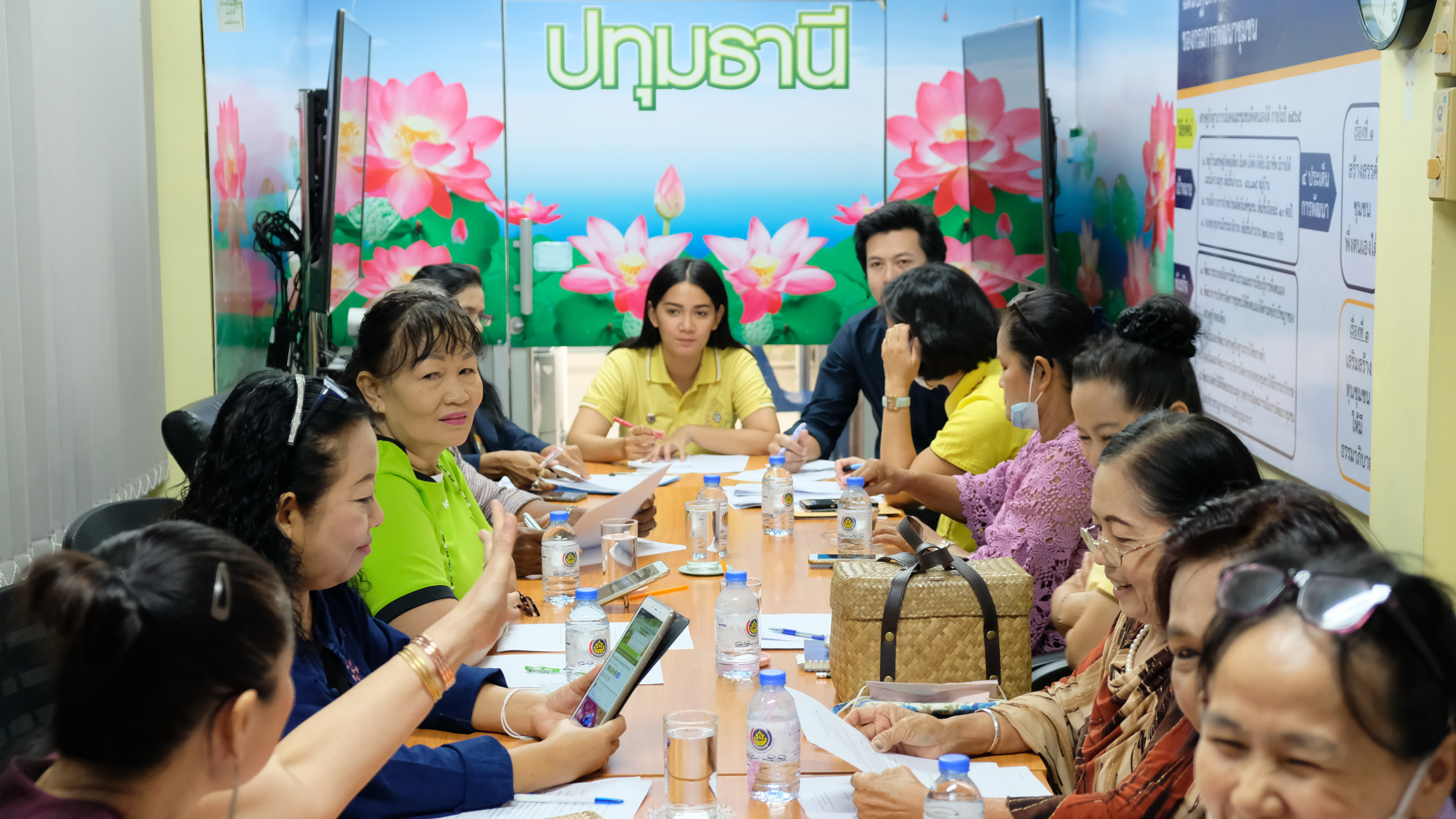 @ปทุมธานี ถิ่นบัวหลวง “พช.ปทุมธานี ร่วมประชุมเครือข่าย OTOP จังหวัดปทุมธานี”