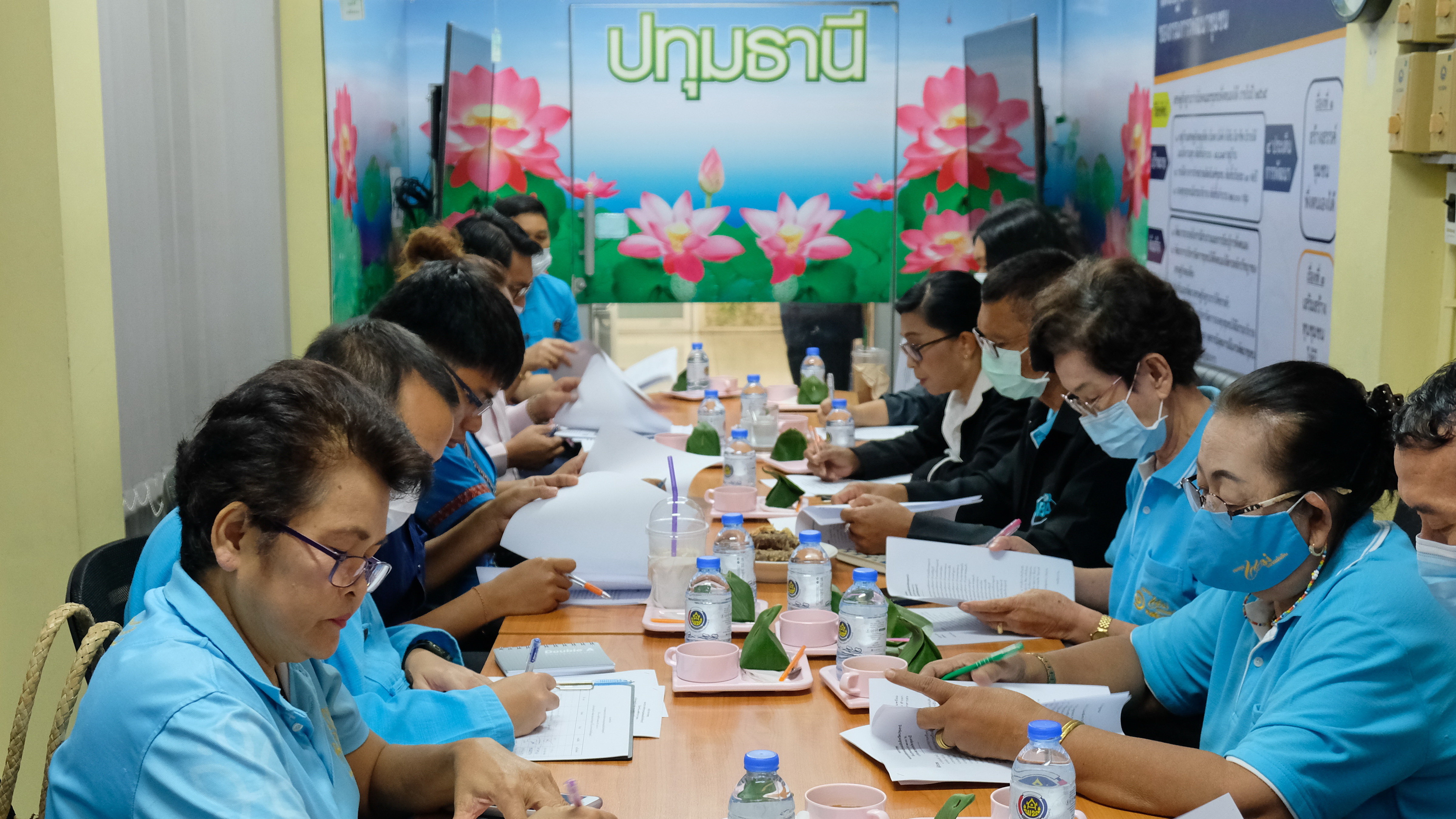 @ปทุมธานี ถิ่นบัวหลวง “พช.ปทุมธานี ร่วมประชุมเครือข่ายกองทุนแม่ของแผ่นดินจังหวัดปทุมธานี”