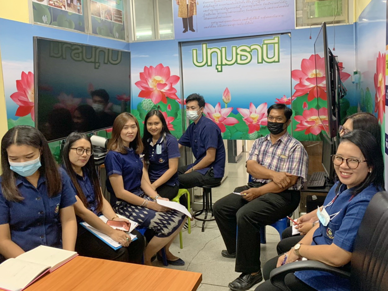 @ปทุมธานี ถิ่นบัวหลวง “พช.ปทุมธานี ประชุมเจ้าหน้าที่พัฒนาชุมชน ประจำเดือนธันวาคม ๒๕๖๓”