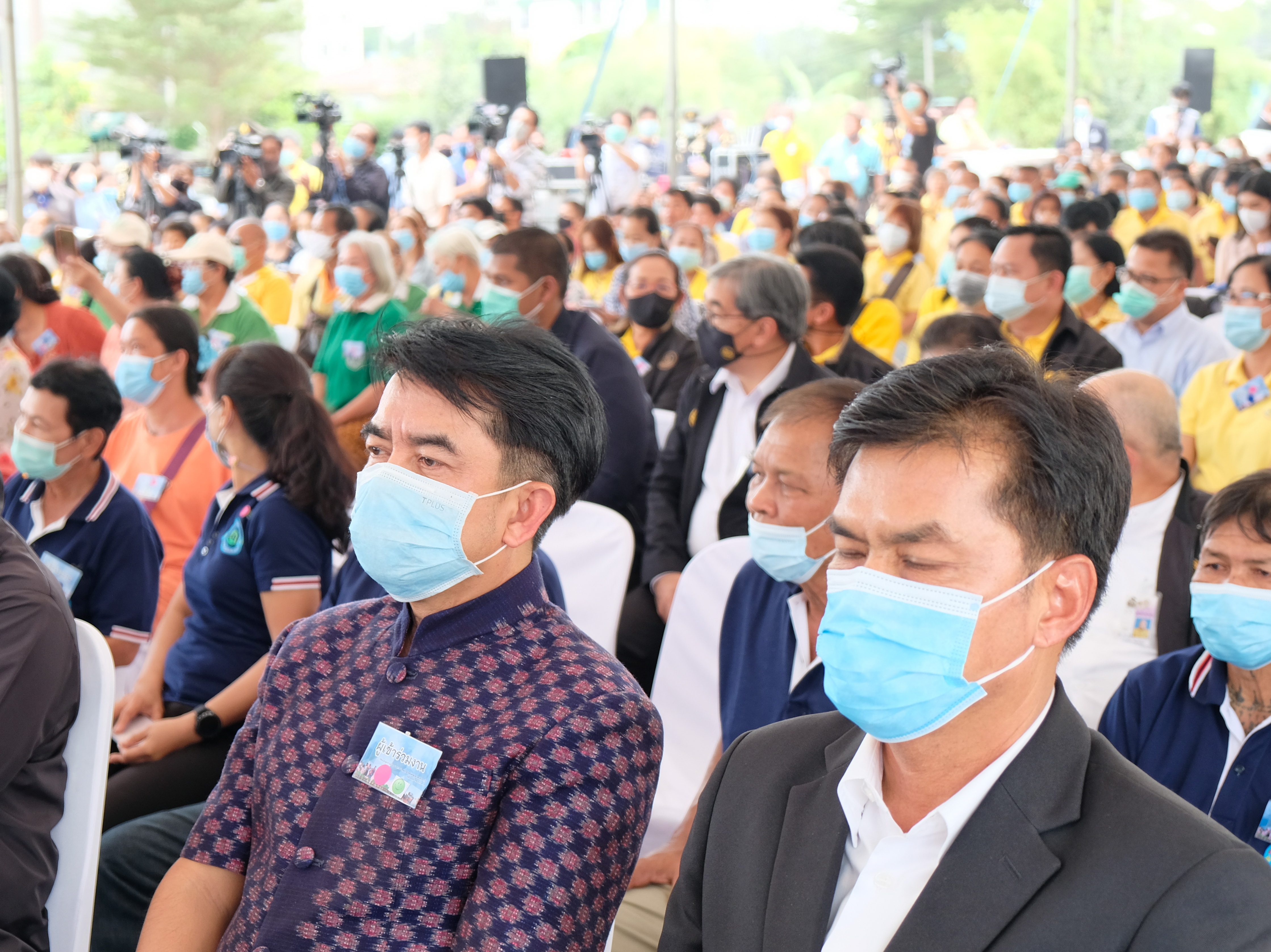 @ปทุมธานี ถิ่นบัวหลวง “พช.ปทุมธานี ร่วมพิธีลงเสาเอกบ้านมั่นคง สหกรณ์เคหสถานบ้านมั่นคงชุมชนวัดรังสิต จำกัด”