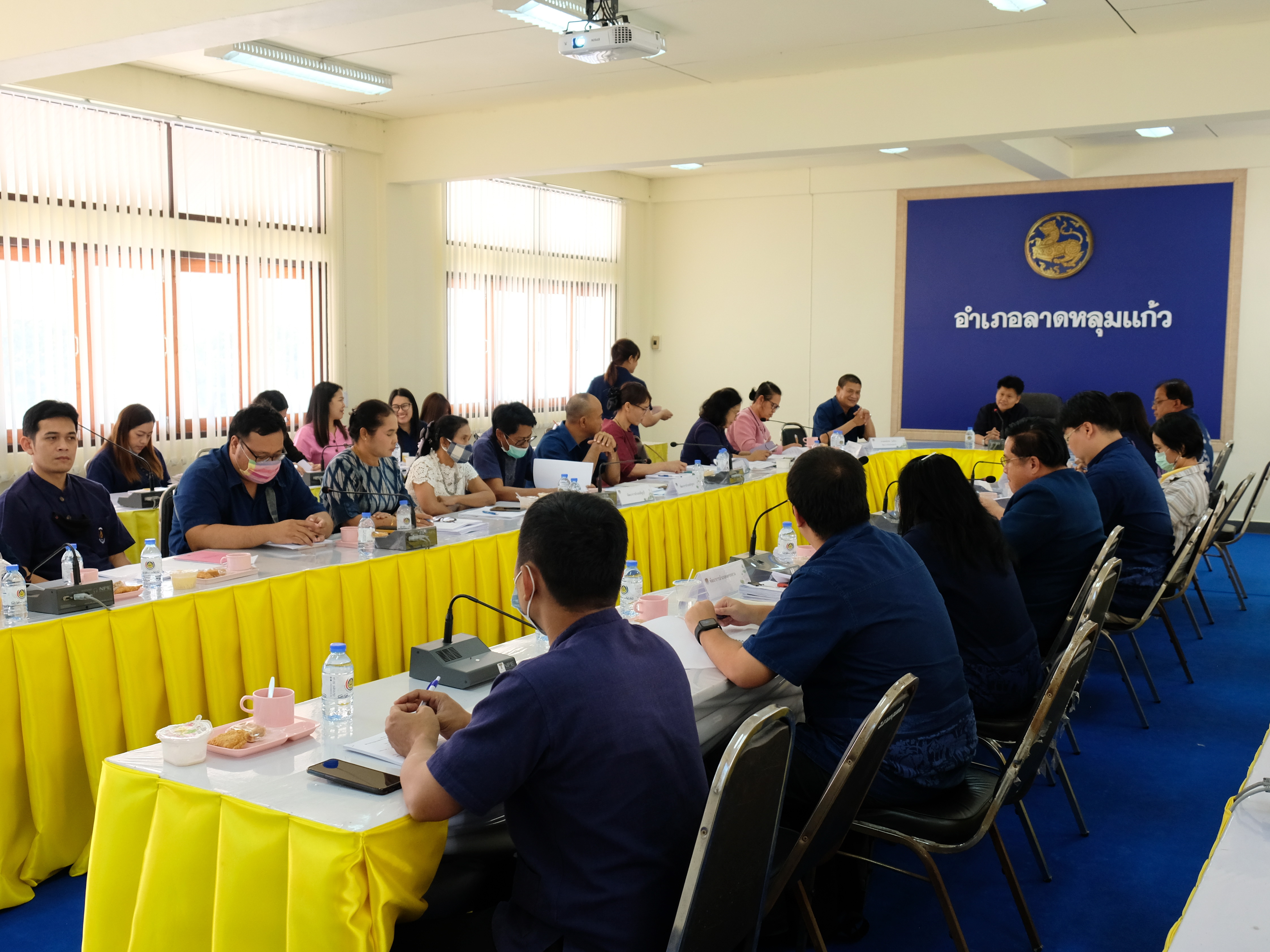 @ปทุมธานี ถิ่นบัวหลวง “พช.ปทุมธานี ประชุมผู้อำนวยการกลุ่มงาน/พัฒนาการอำเภอ ประจำเดือน ธันวาคม ๒๕๖๓”