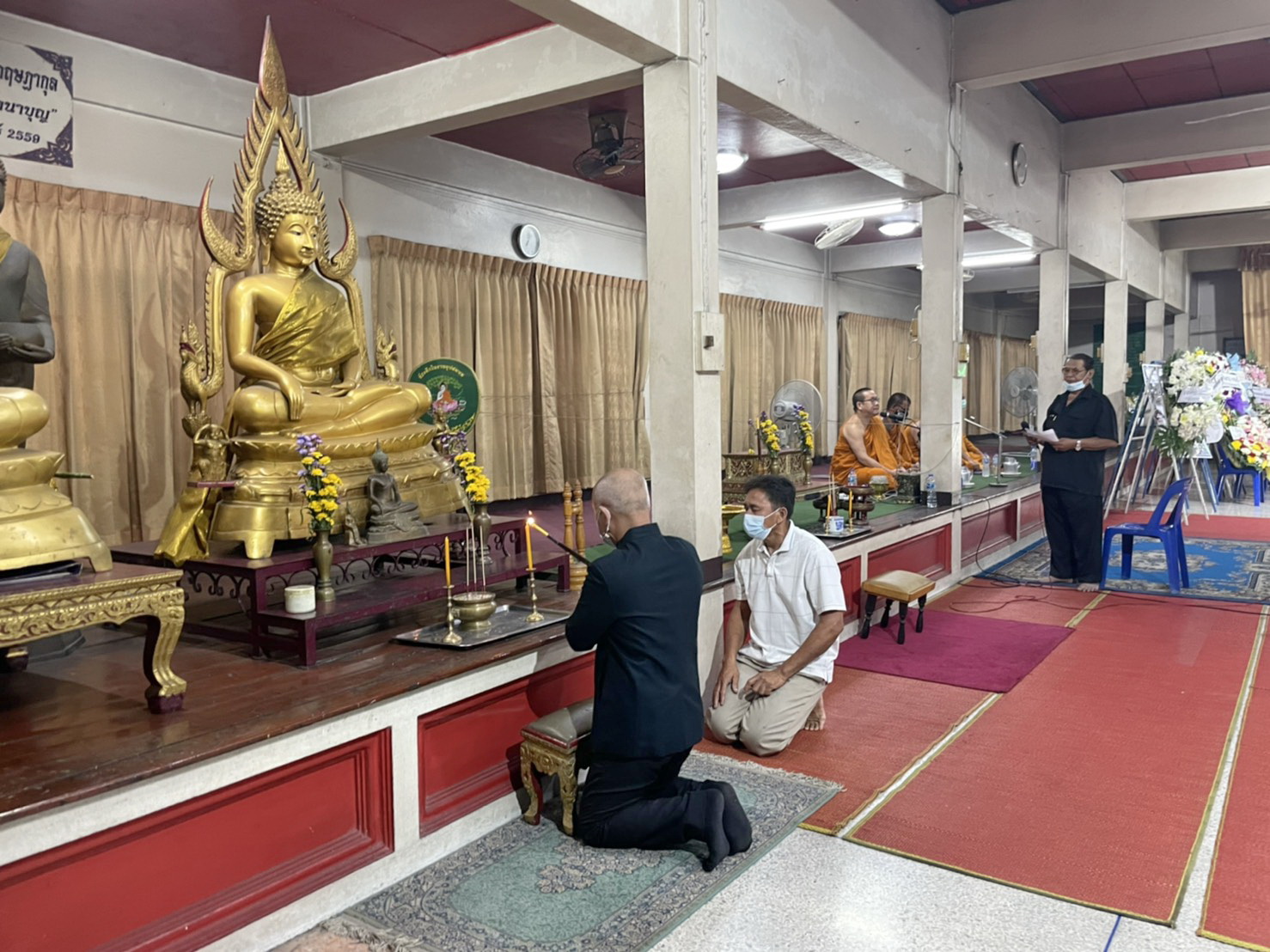 @ปทุมธานี ถิ่นบัวหลวง “นายสุรศักดิ์ อักษรกุล รองอธิบดีกรมการพัฒนาชุมชน เป็นประธานในพิธีสวดพระอภิธรรมศพ นักพัฒนาพื้นที่ต้นแบบ”