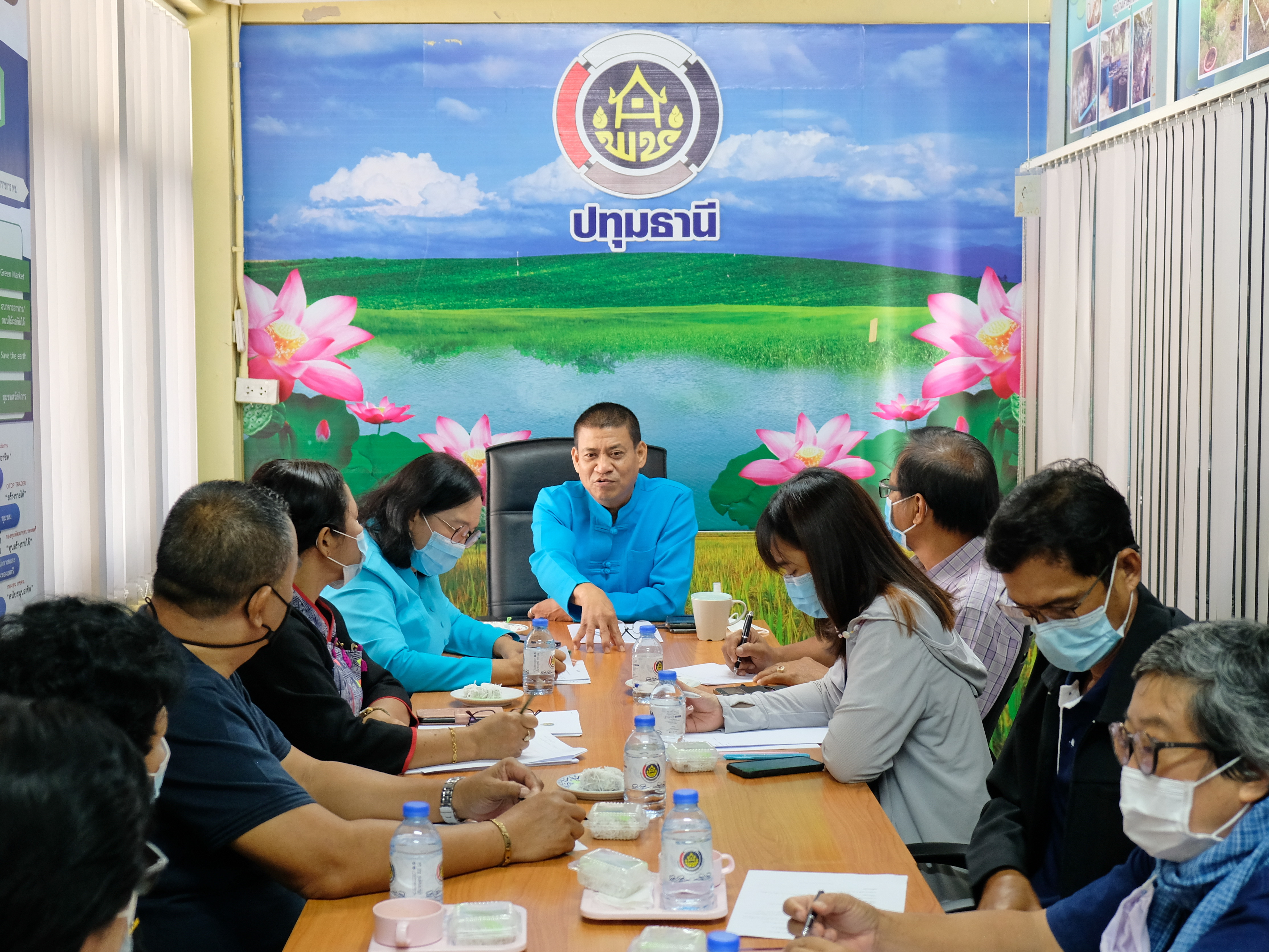 @ปทุมธานี ถิ่นบัวหลวง ประชุมแนวทางการขับเคลื่อนงานอาสาพัฒนาชุมชน ประจำปีงบประมาณ พ.ศ. ๒๕๖๔”