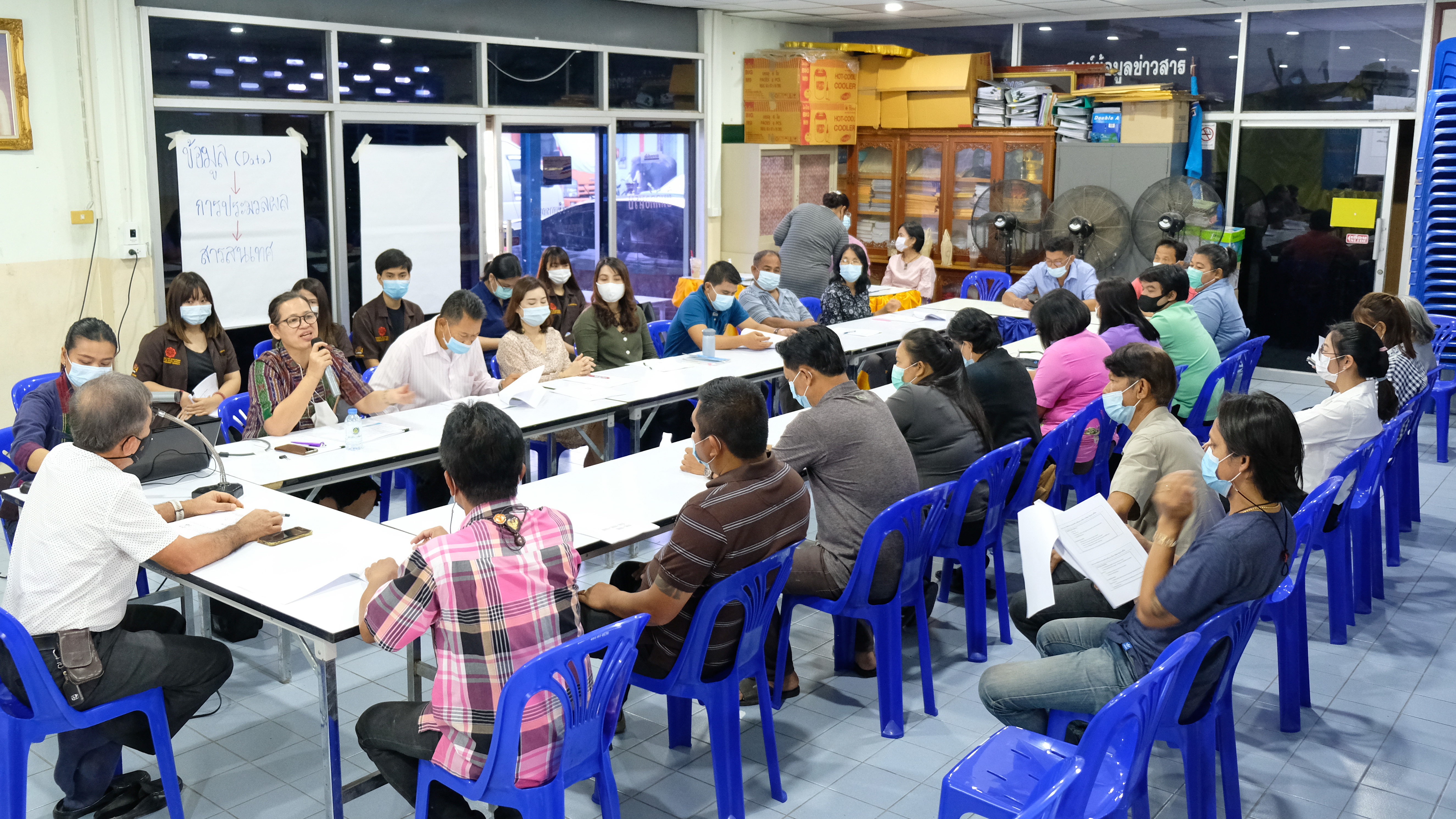 พช.ปทุมธานี “ดำเนินโครงการสารสนเทศตำบลต้นแบบเพื่อการพัฒนาคุณภาพชีวิต ปี ๒๕๖๔”