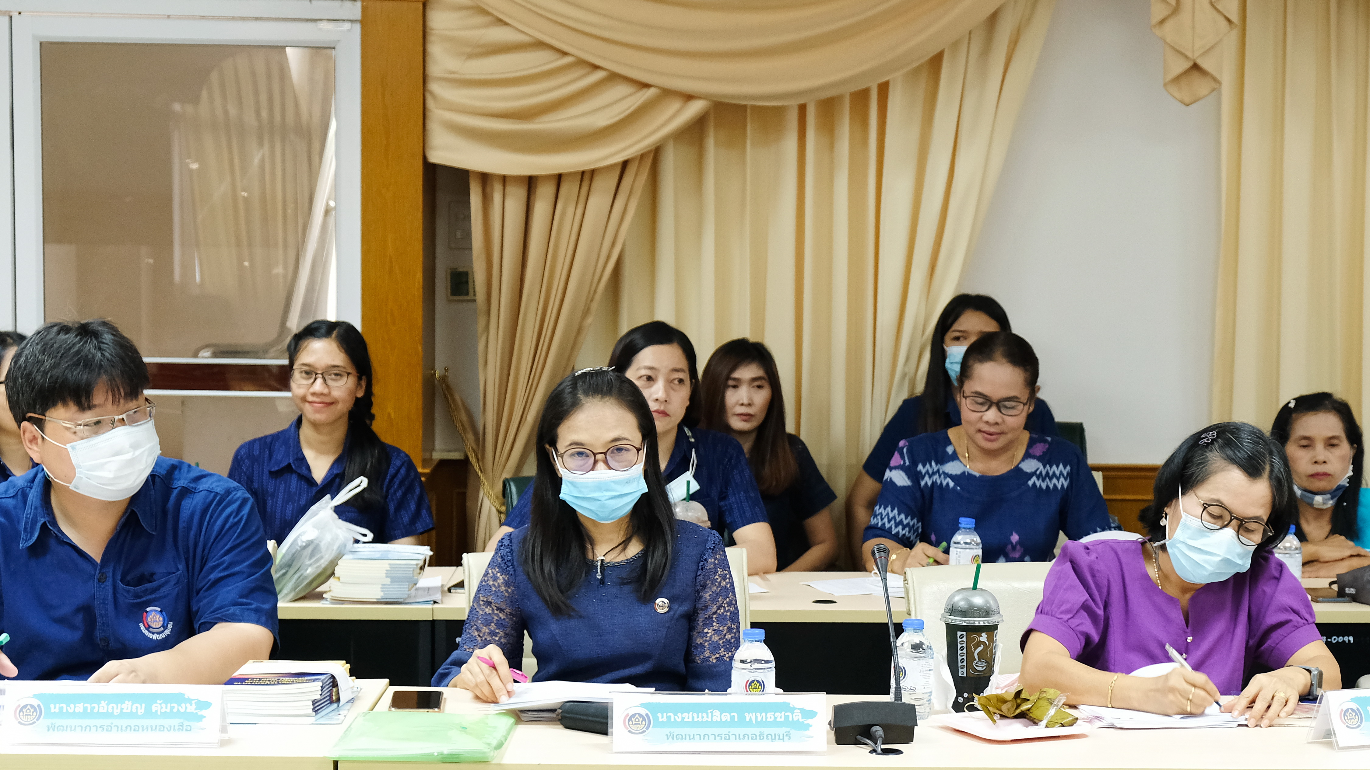 พช.ปทุมธานี “ประชุมผู้อำนวยการกลุ่มงานและพัฒนาการอำเภอ ประจำเดือนมีนาคม ๒๕๖๔”