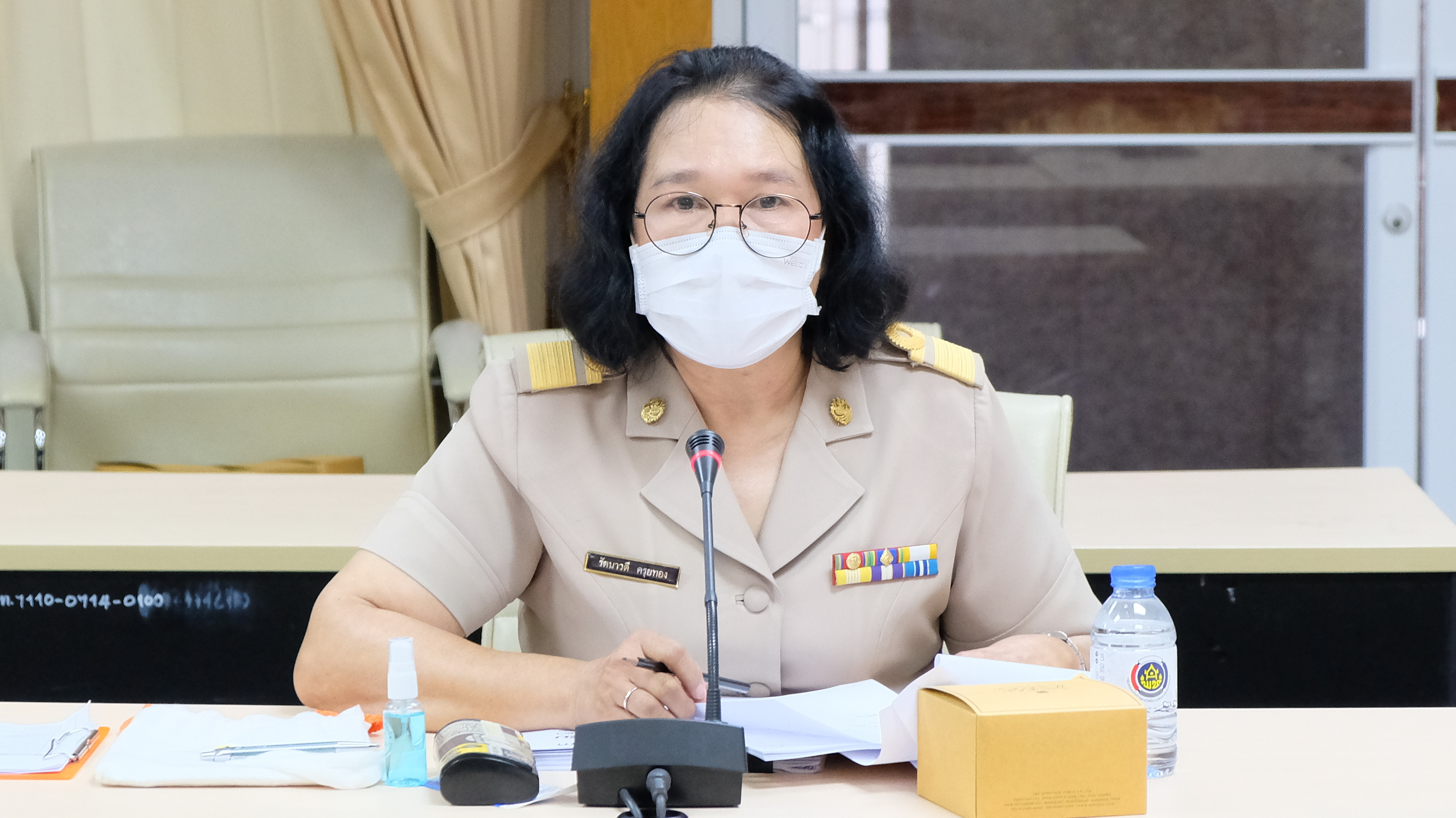 พช.ปทุมธานี “ประชุมคณะกรรมการเครือข่ายองค์ความรู้ KBO ครั้งที่ ๒/๒๕๖๔”