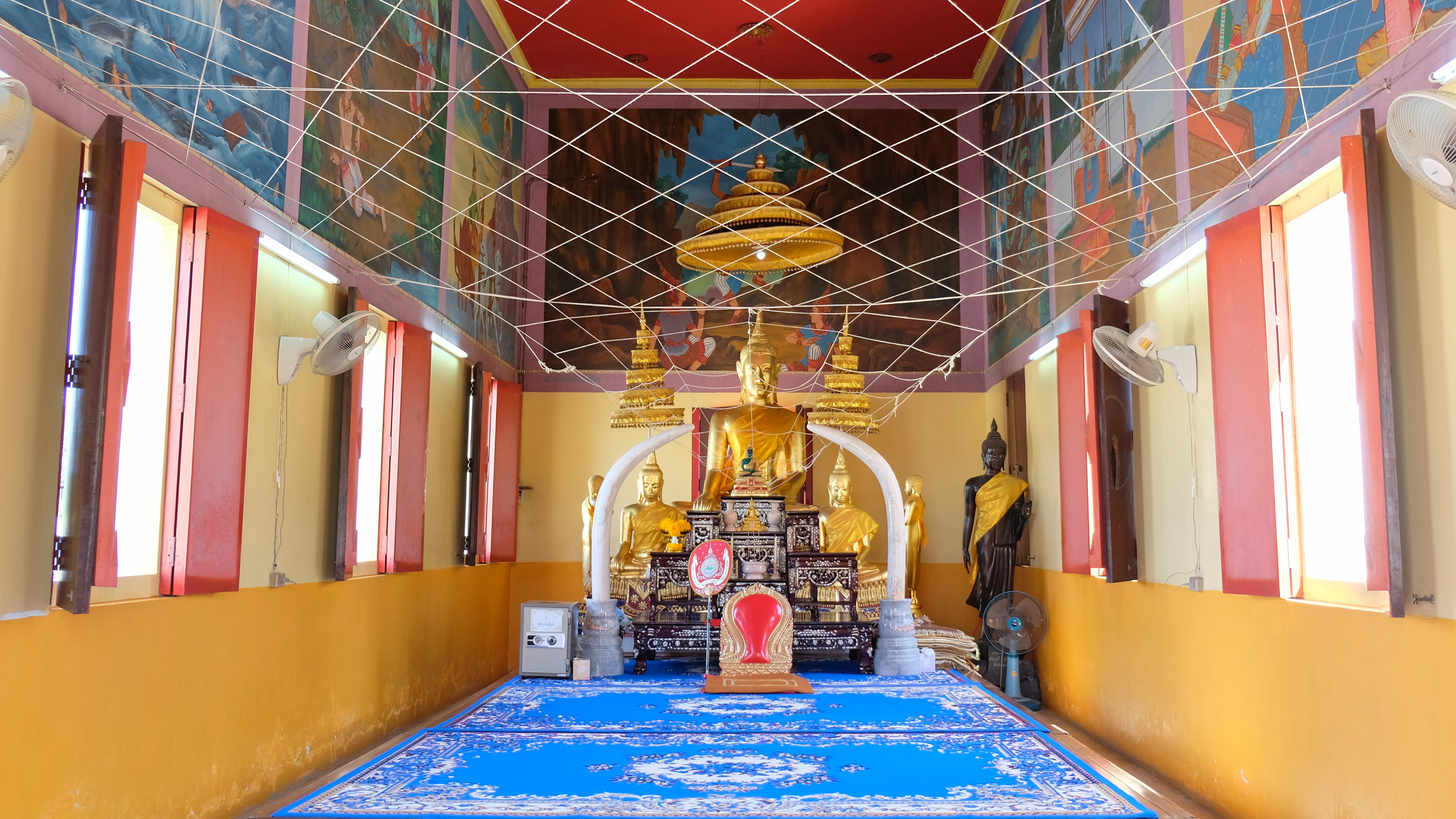 พช.ปทุมธานี “ร่วมพิธีบวงสรวงพื้นที่ดำเนินโครงการพระราชทาน โคก หนอง นา แห่งน้ำใจ และความหวัง วัดเกาะเกรียง”