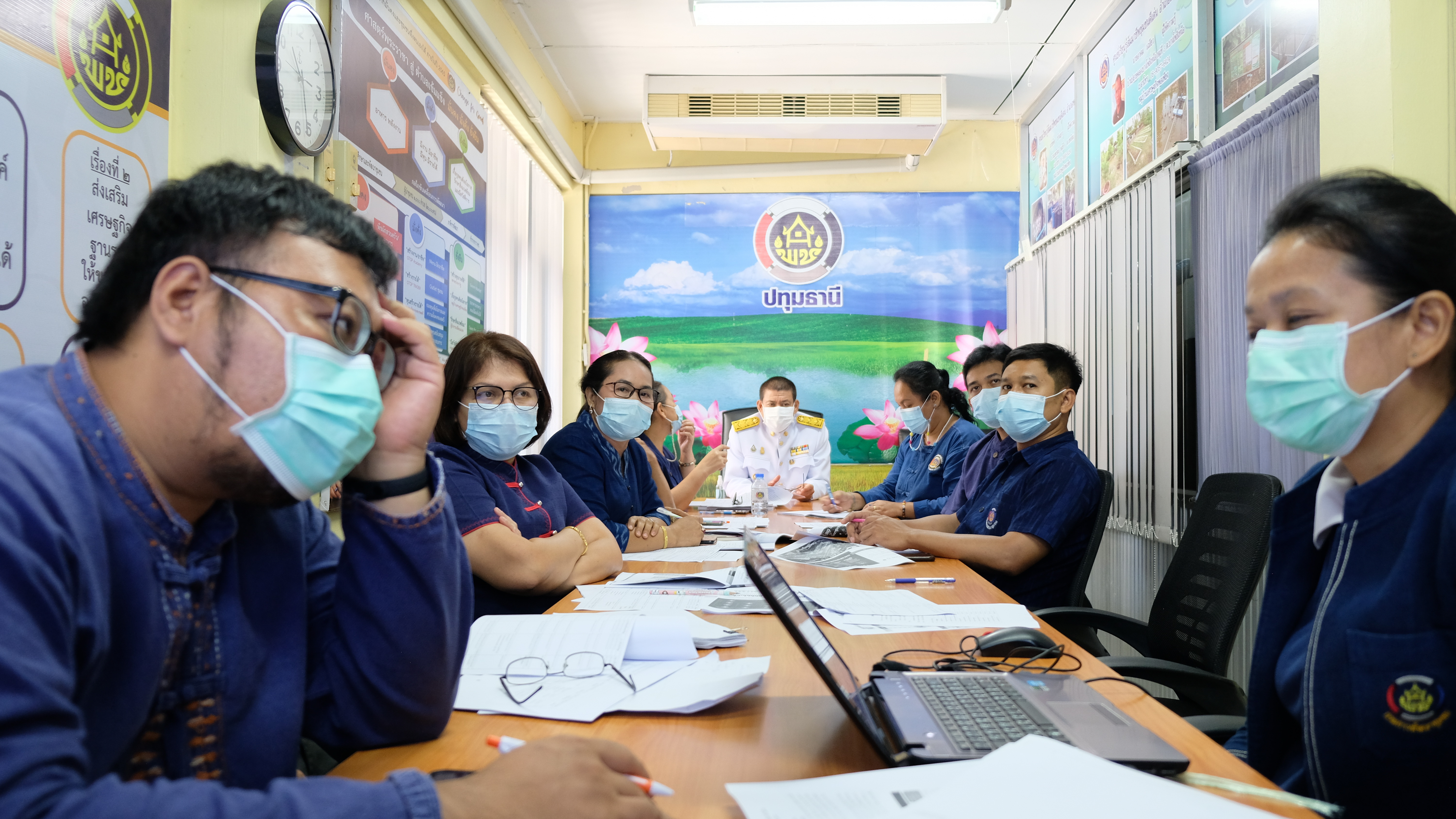 พช.ปทุมธานี “ประชุมขับเคลื่อนการพัฒนาสารสนเทศงานพัฒนาชุมชน CDD Big Data”