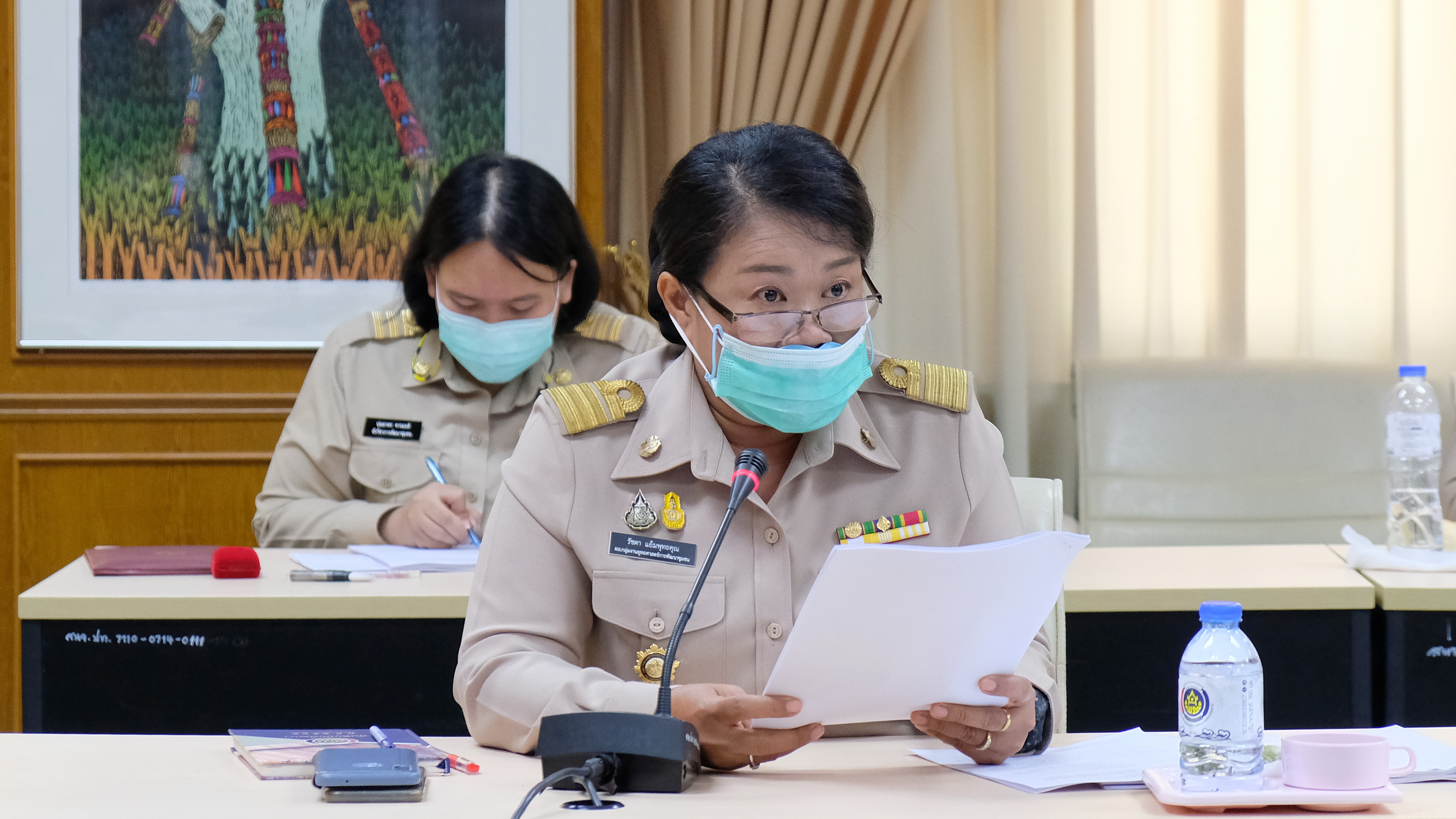 พช.ปทุมธานี “ประชุมผู้อำนวยการกลุ่มงาน/พัฒนาการอำเภอ ประจำเดือนมิถุนายน ๒๕๖๔”
