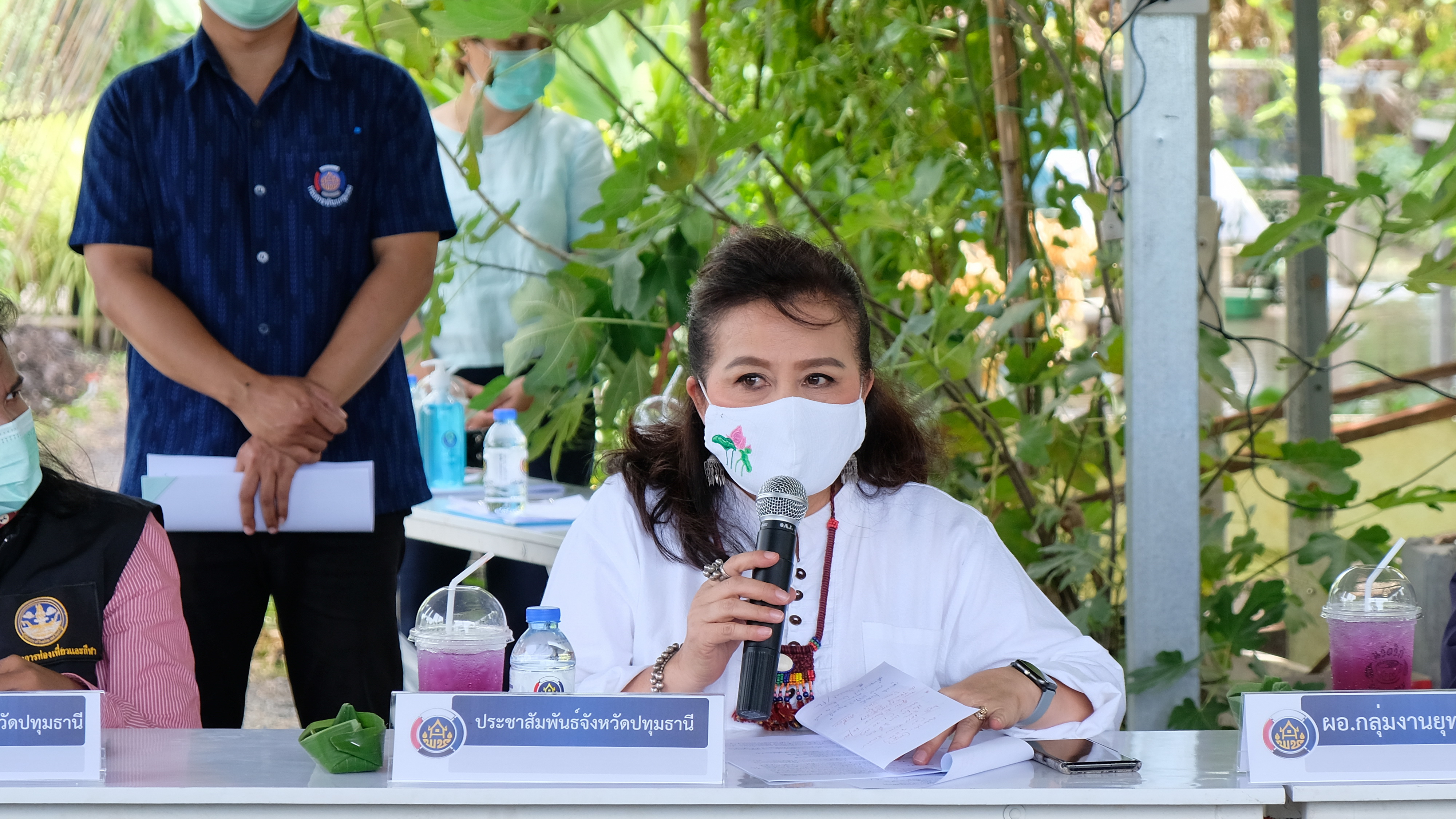 พช.ปทุมธานี “ขับเคลื่อนงานการพัฒนาเศรษฐกิจฐานรากและประชารัฐจังหวัดปทุมธานี”