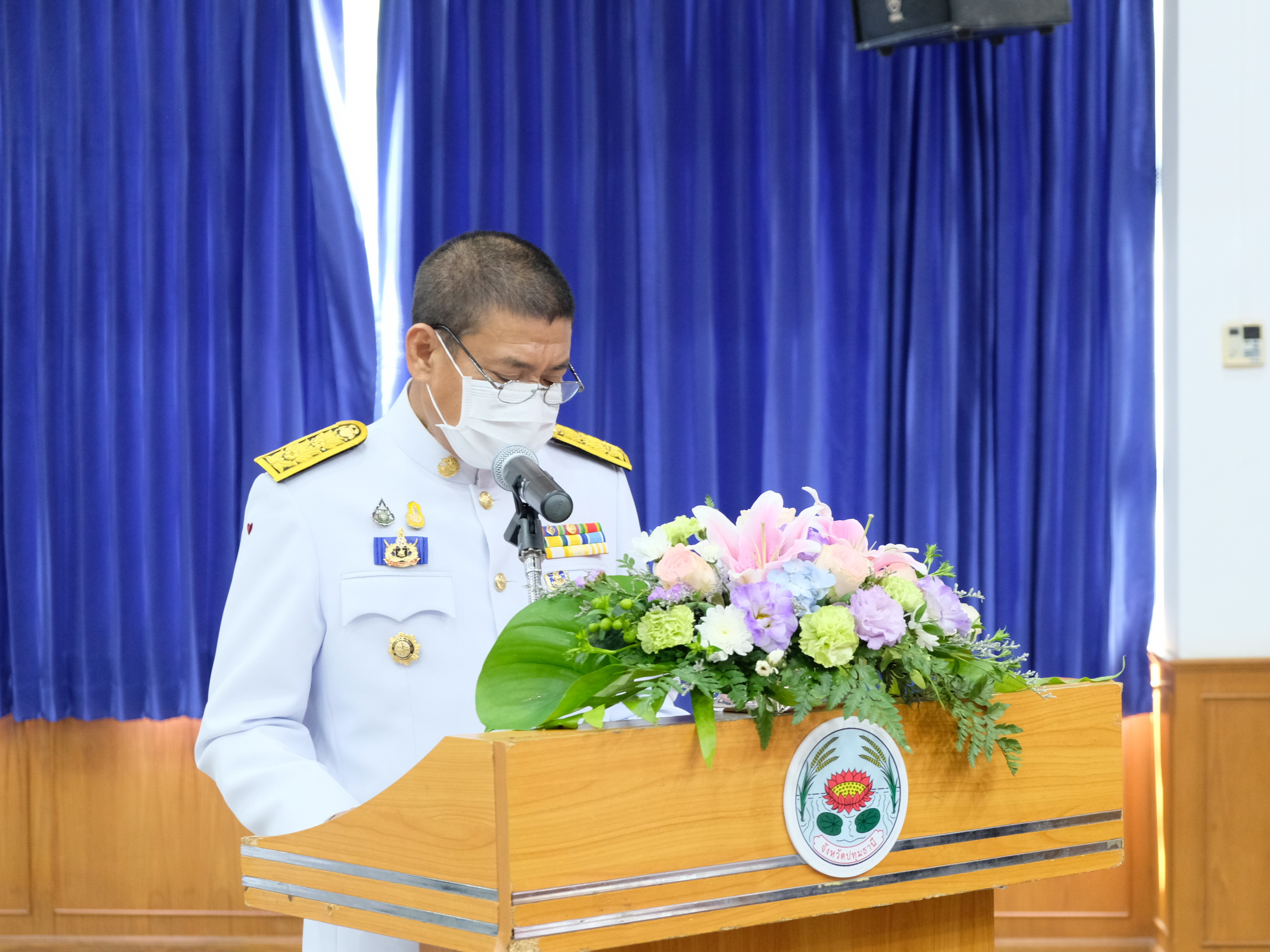 พช.ปทุมธานี “จัดกิจกรรมวันเชิดชูเกียรติ คนปทุมธานี ประจำปี ๒๕๖๔”