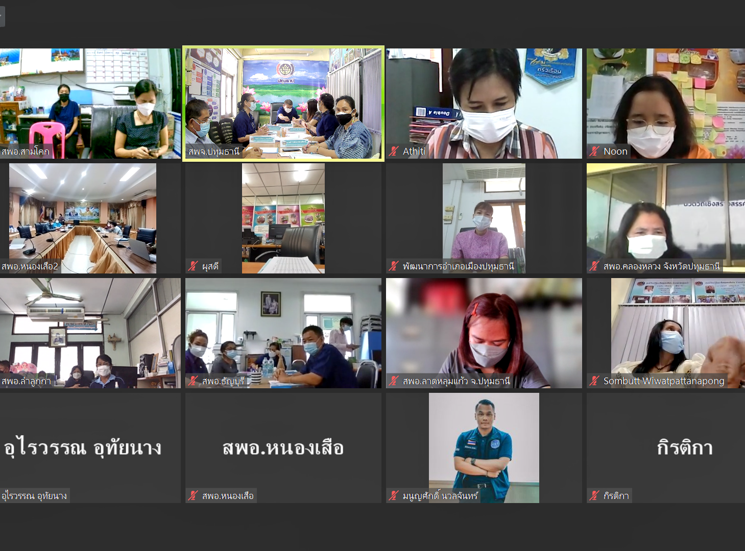 พช.ปทุมธานี “ประชุมเชิงปฏิบัติการเพิ่มประสิทธิภาพการส่งเสริมการมีส่วนร่วมภาคประชาชนในการสร้างความโปร่งใสและป้องกันประพฤติมิชอบ”