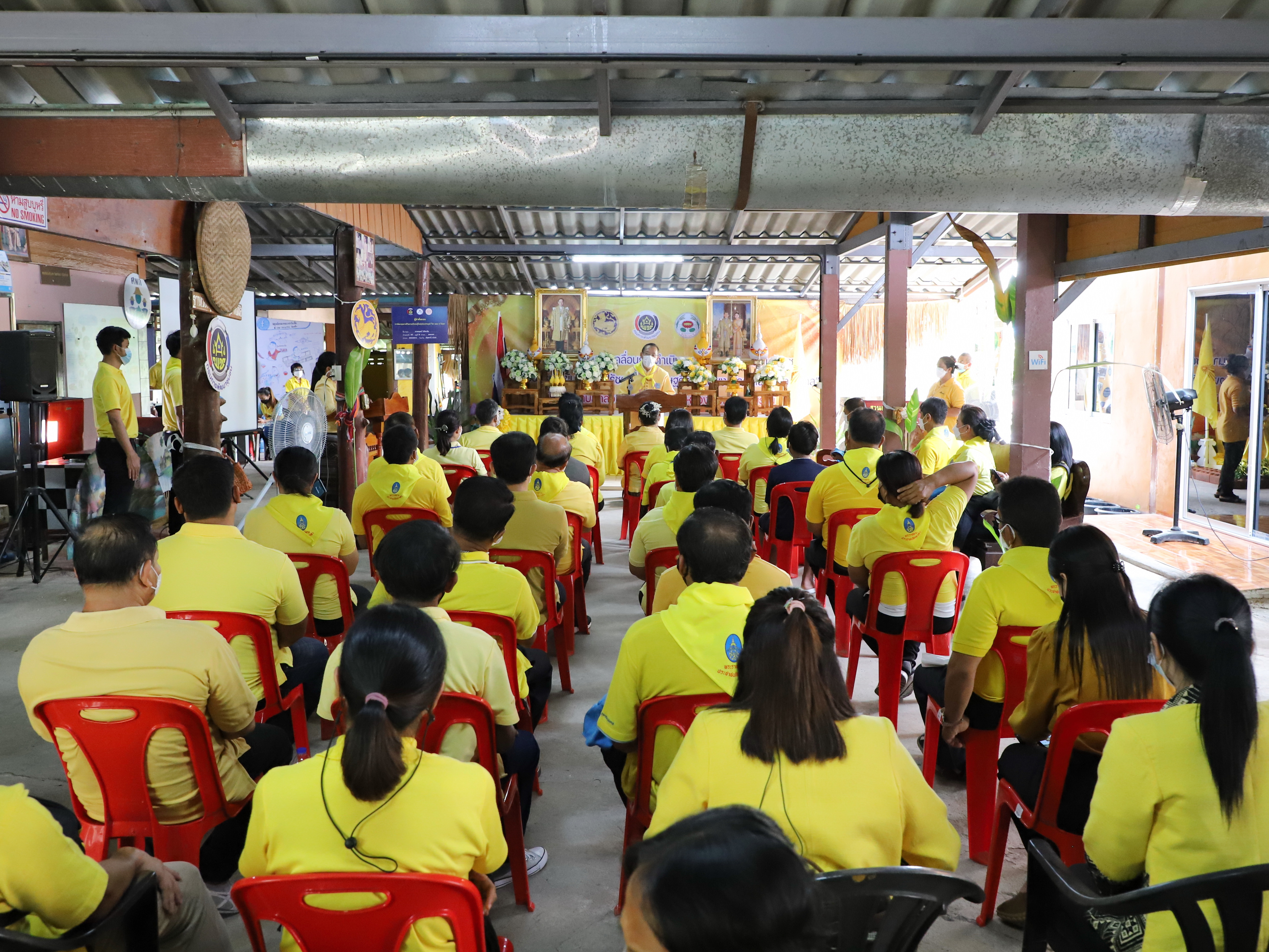 พช.ปทุมธานี “ขับเคลื่อนการดำเนินงานผู้นำจิตอาสาพัฒนาชุมชน”