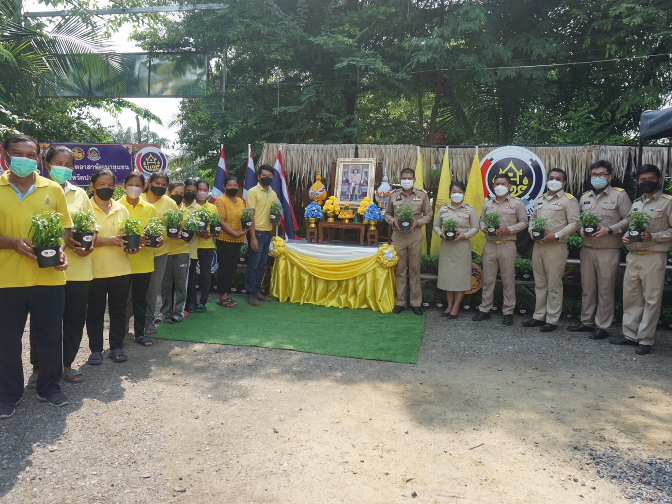 พช.ปทุมธานี “เปิดศูนย์ผู้นำจิตอาสาพัฒนาชุมชน จังหวัดปทุมธานี”