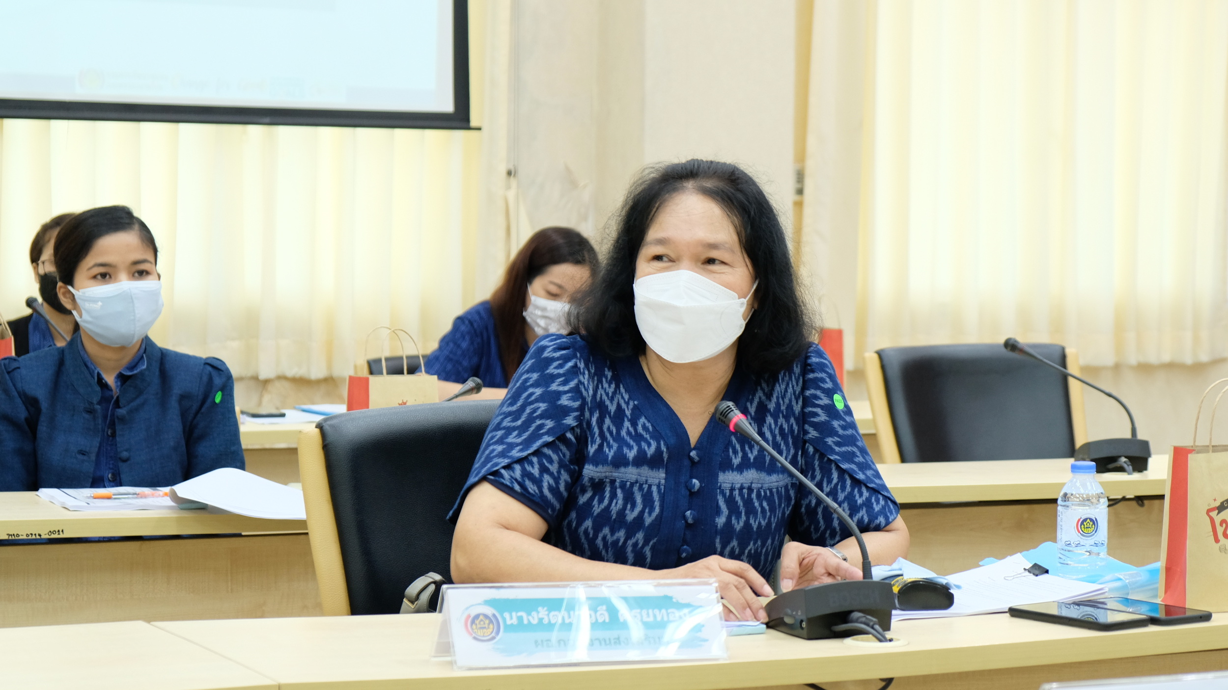 พช.ปทุมธานี “ประชุมมอบนโยบายและแนวทางการดำเนินงานพัฒนาชุมชน ประจำปีงบประมาณ ๒๕๖๕”