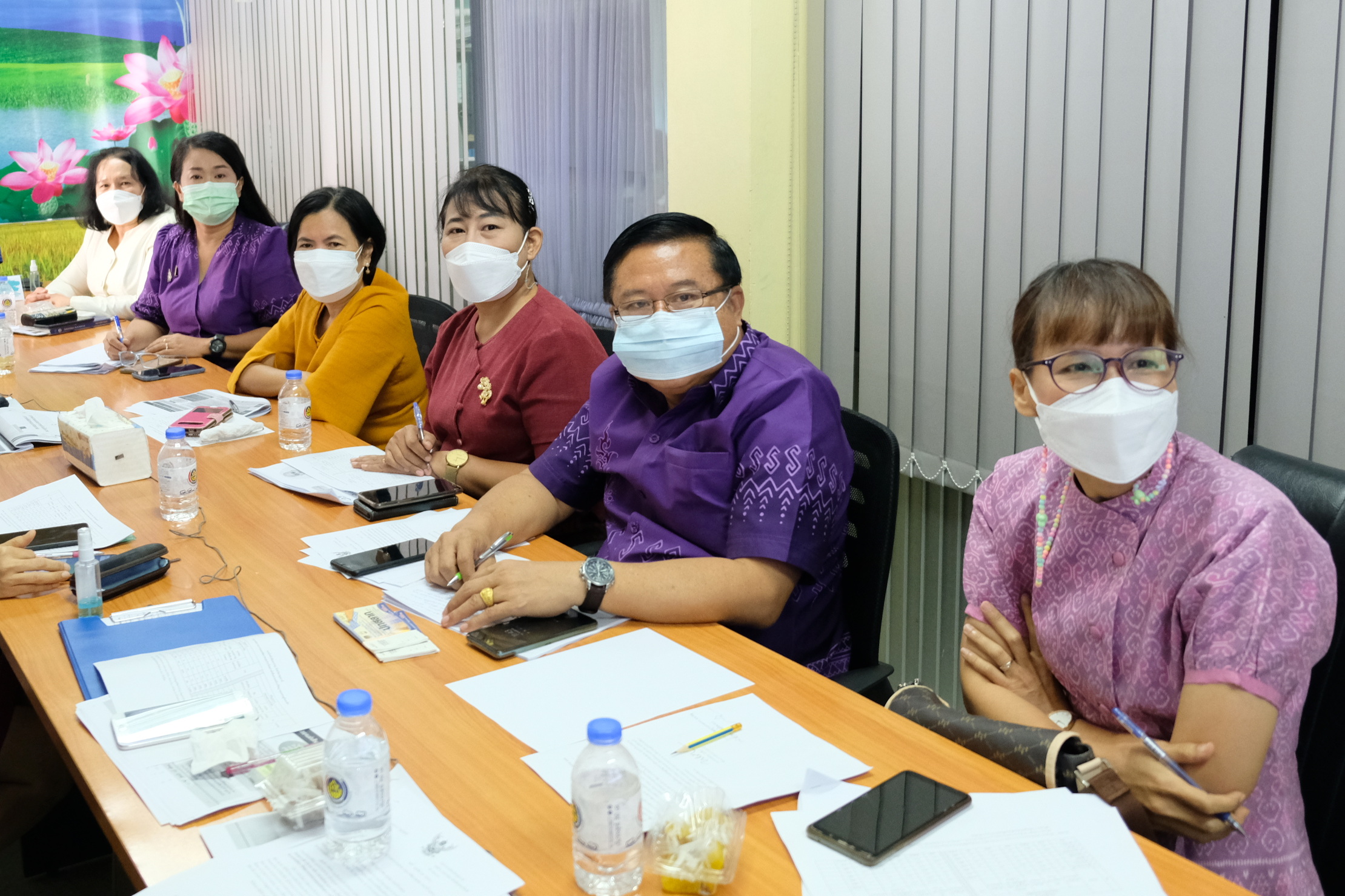 พช.ปทุมธานี “ร่วมประชุมการขับเคลื่อนงานเศรษฐกิจฐานรากด้วยกองทุนชุมชน ประจำปีงบประมาณ พ.ศ. ๒๕๖๕”