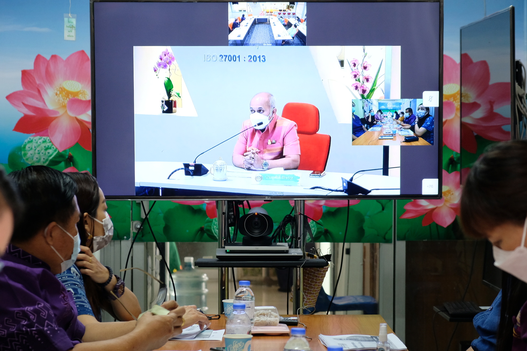 พช.ปทุมธานี “ร่วมประชุมการขับเคลื่อนงานเศรษฐกิจฐานรากด้วยกองทุนชุมชน ประจำปีงบประมาณ พ.ศ. ๒๕๖๕”