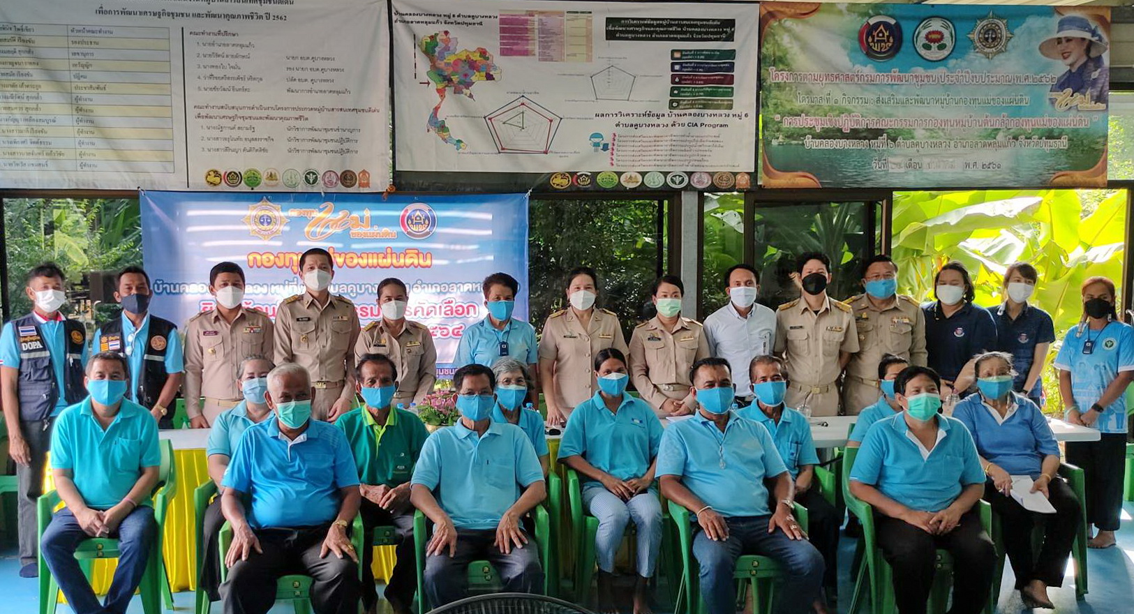 พช.ปทุมธานี “ขับเคลื่อนงานกองทุนแม่ของแผ่นดินจังหวัดปทุมธานีปี ๒๕๖๔”