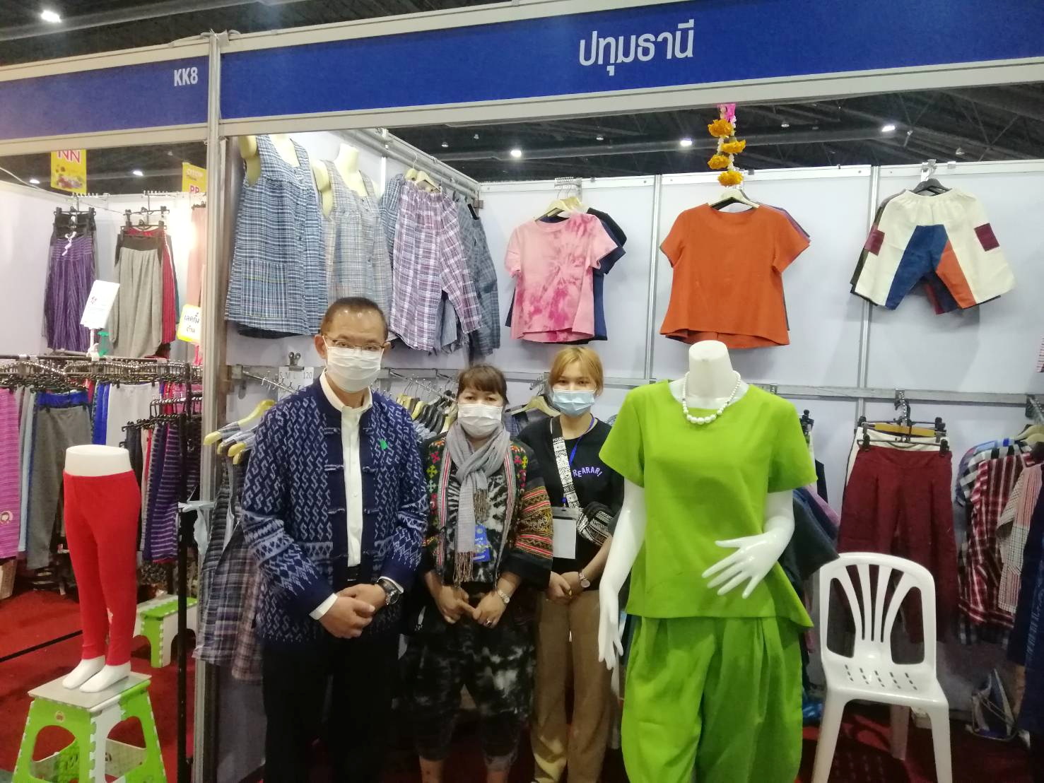 พช.ปทุมธานี “ร่วมพิธีเปิดงาน “OTOP ไทย สู้ภัยโควิด-๑๙”