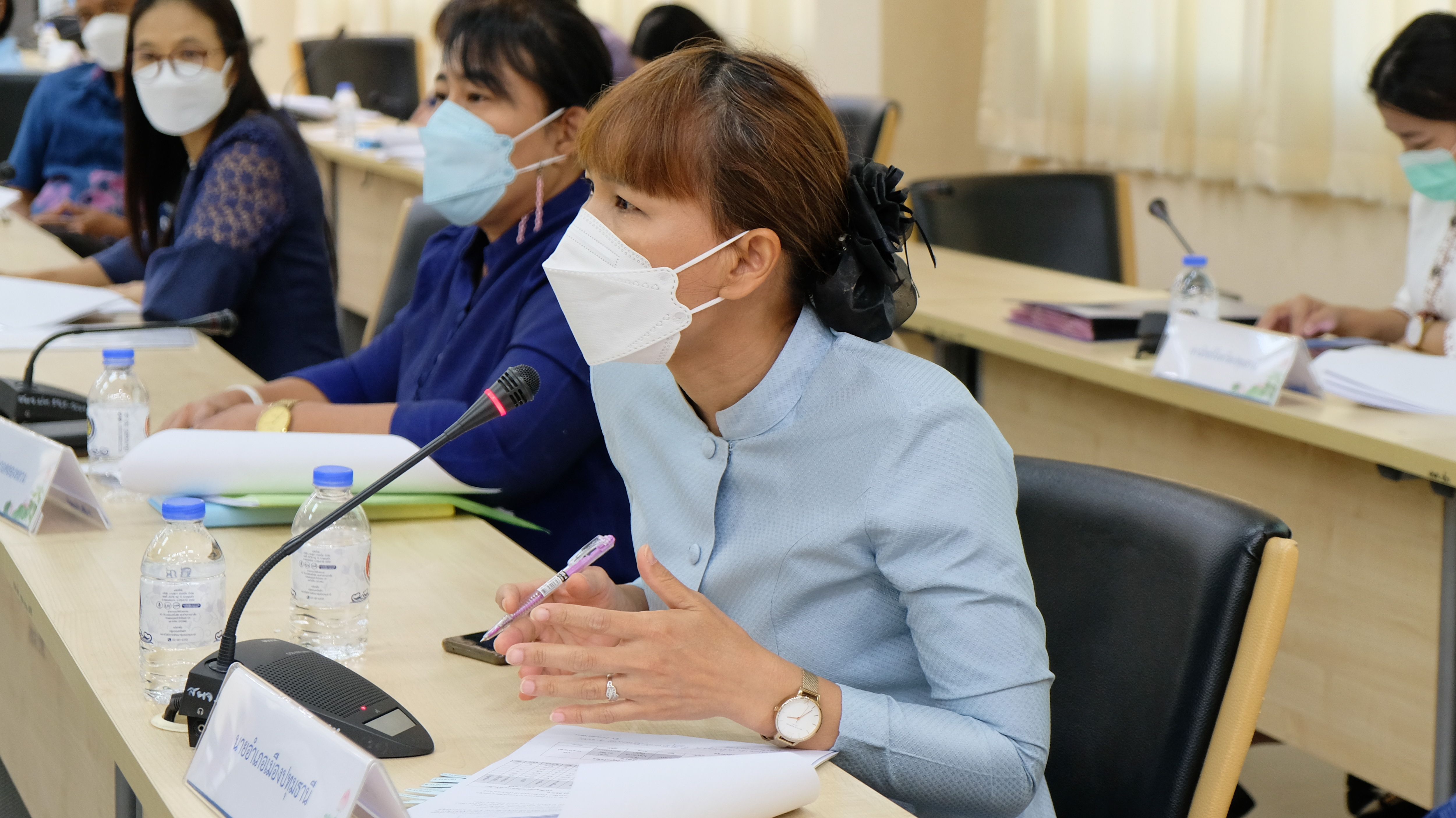 พช.ปทุมธานี “ร่วมประชุมคณะกรรมการขจัดความยากจนและพัฒนาคนทุกช่วงวัยอย่างยั่งยืนตามหลักปรัชญาของเศรษฐกิจพอเพียงจังหวัดปทุมธานี (คจพ.จ.)”