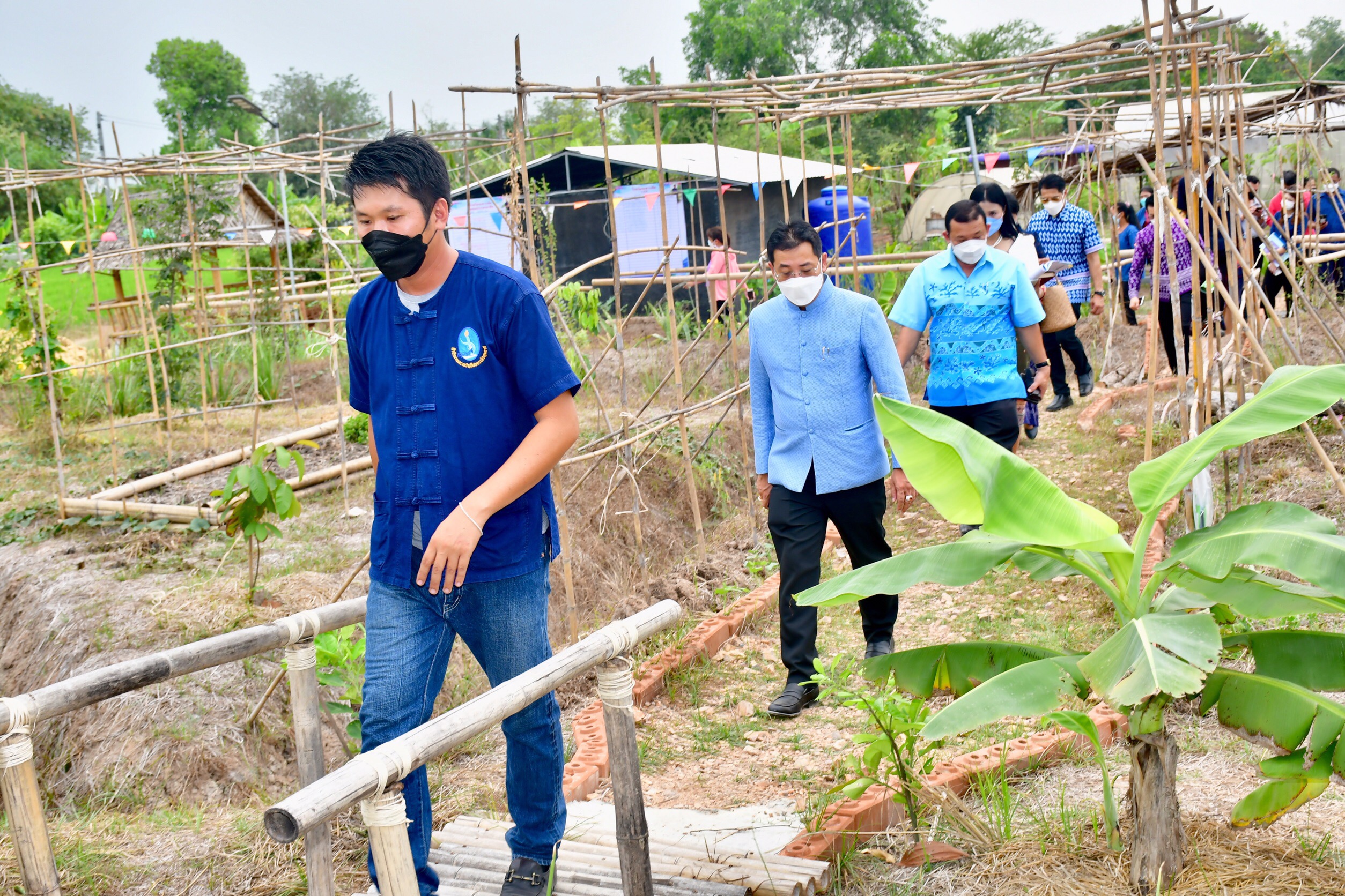 พช.ปทุมธานี “หัวหน้าผู้ตรวจราชการกระทรวงมหาดไทย ติดตามตรวจราชการพื้นที่จังหวัดปทุมธานี”