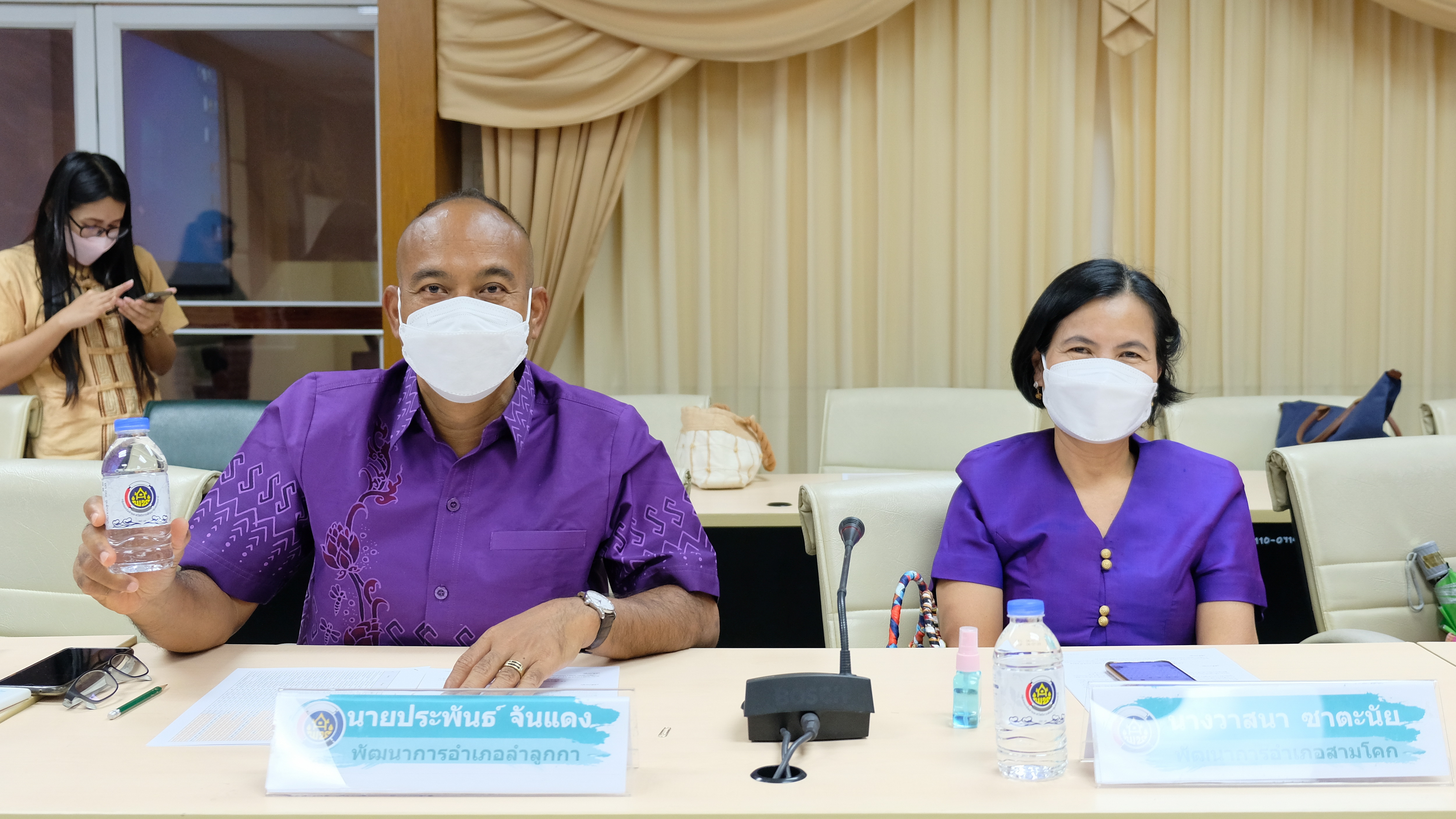 พช.ปทุมธานี “ประชุมผู้อำนวยการกลุ่มงาน/พัฒนาการอำเภอ ประจำเดือนมกราคม ๒๕๖๕”