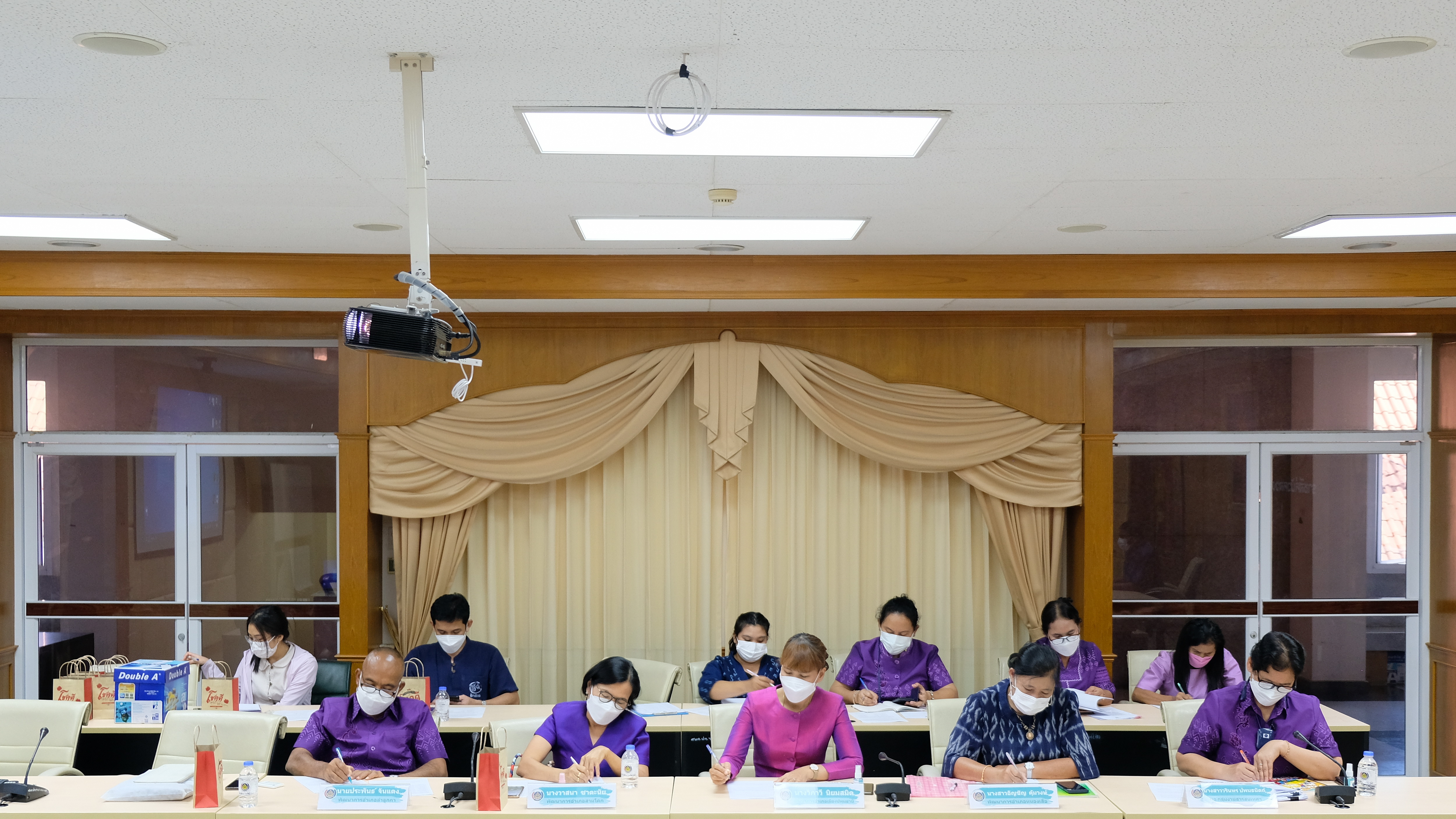 พช.ปทุมธานี “ประชุมผู้อำนวยการกลุ่มงาน/พัฒนาการอำเภอ ประจำเดือนมกราคม ๒๕๖๕”