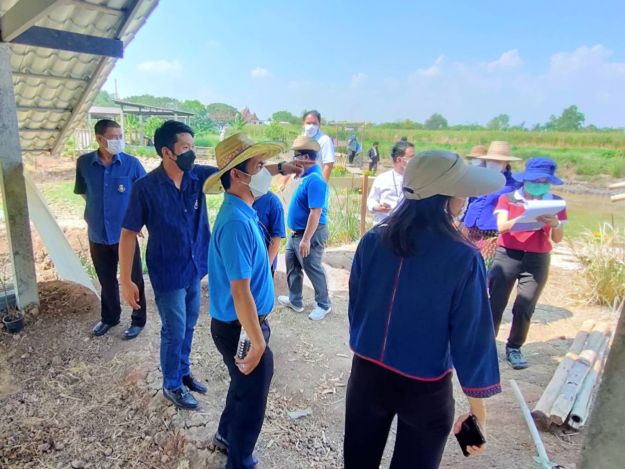พช.ปทุมธานี “สตง.ติดตามตรวจสอบผลสัมฤทธิ์และประสิทธิภาพ “โคก หนอง นา โมเดล” จ.ปทุมธานี”