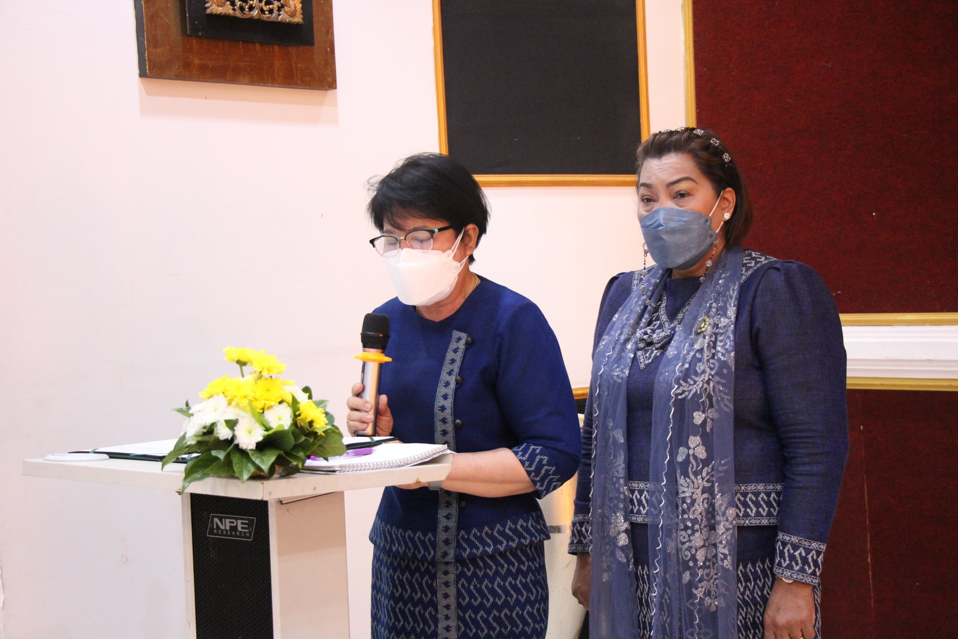 พช.ปทุมธานี “ดำเนินโครงการพัฒนาศักยภาพสตรี หมู่บ้าน/ชุมชน ในการพัฒนาคุณภาพชีวิตและลดความเหลื่อมล้ำในสังคม”