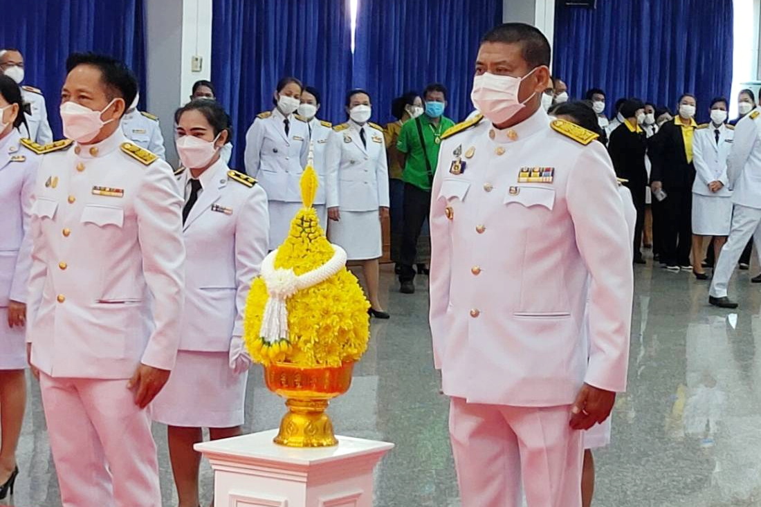 พช.ปทุมธานี “ร่วมพิธีถวายราชสักการะ พระบิดาแห่งมาตรฐานการช่างไทย เนื่องในวันมาตรฐานฝีมือแรงงานแห่งชาติ”