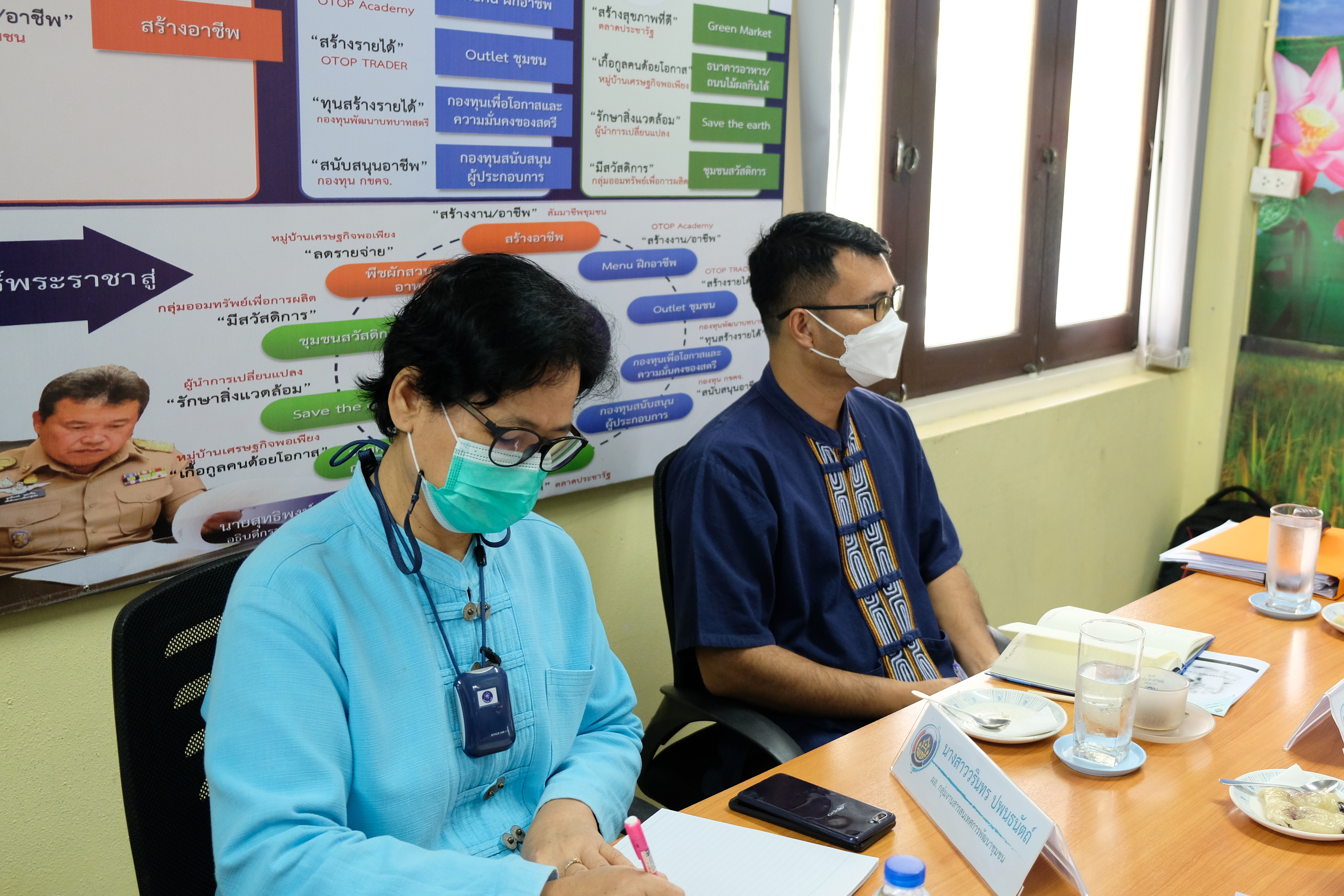 พช.ปทุมธานี “นายกิจจา ทองแดง ผู้ตรวจราชการกรมการพัฒนาชุมชน ลงพื้นที่ตรวจราชการ จังหวัดปทุมธานี”