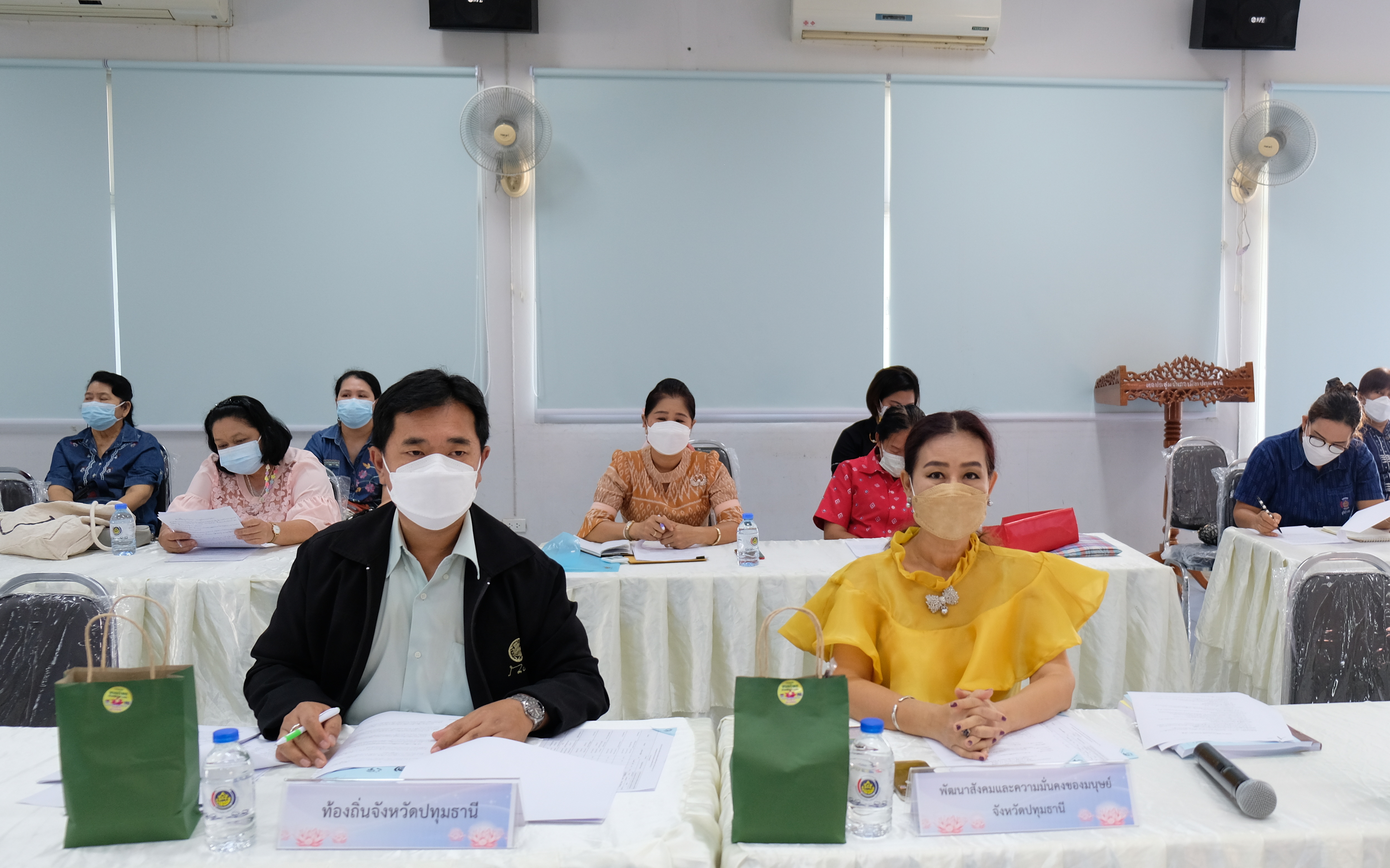 พช.ปทุมธานี “ประชุมคณะอนุกรรมการบริหารกองทุนพัฒนาบทบาทสตรีระดับจังหวัด ครั้งที่ ๒/๒๕๖๕”