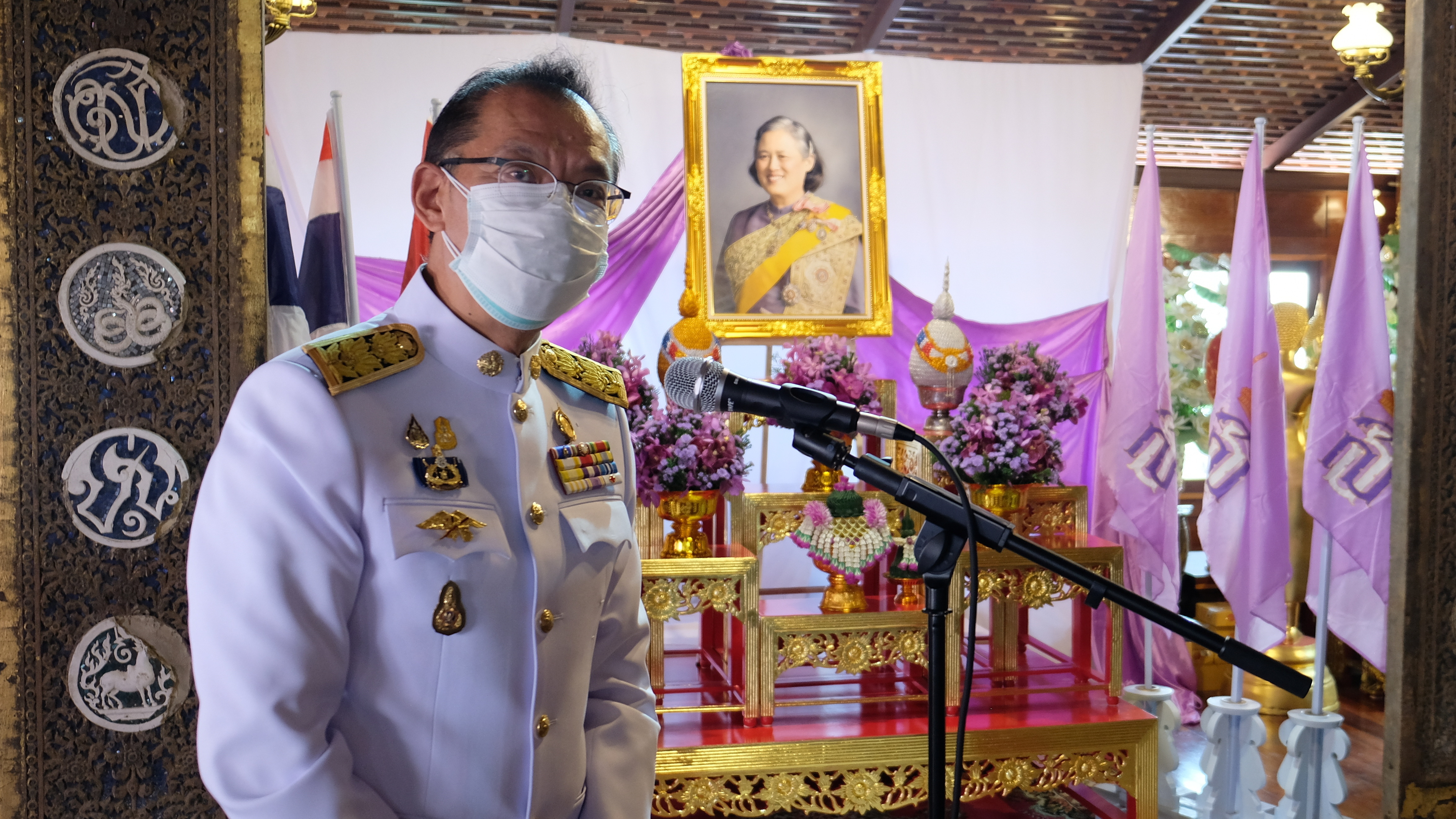 พช.ปทุมธานี “จัดพิธีทอดผ้าป่ากองทุนพัฒนาเด็กชนบท ในพระราชูปถัมภ์สมเด็จพระเทพรัตนราชสุดา ฯ สยามบรมราชกุมารี ประจำปี ๒๕๖๕”