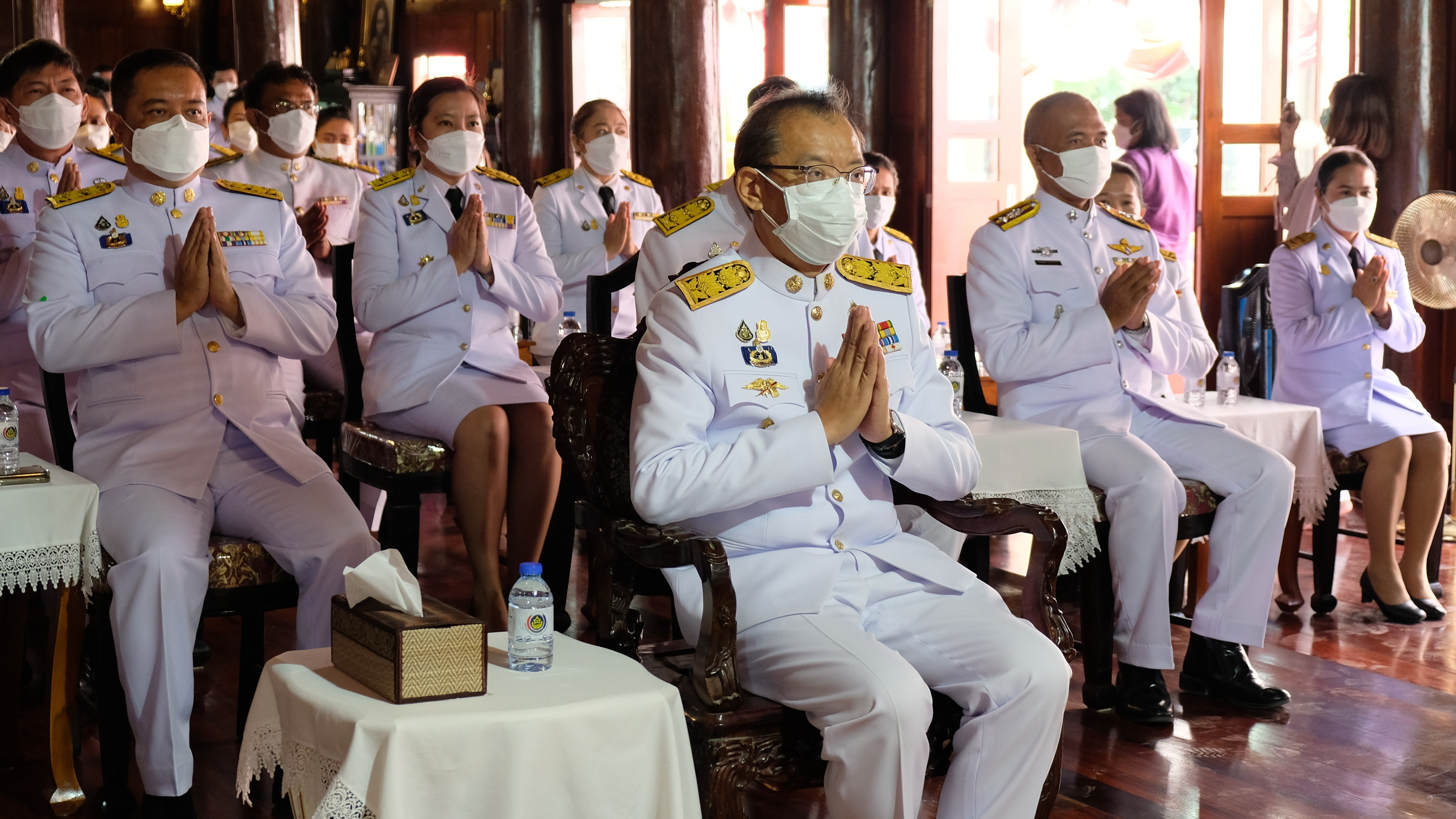 พช.ปทุมธานี “จัดพิธีทอดผ้าป่ากองทุนพัฒนาเด็กชนบท ในพระราชูปถัมภ์สมเด็จพระเทพรัตนราชสุดา ฯ สยามบรมราชกุมารี ประจำปี ๒๕๖๕”