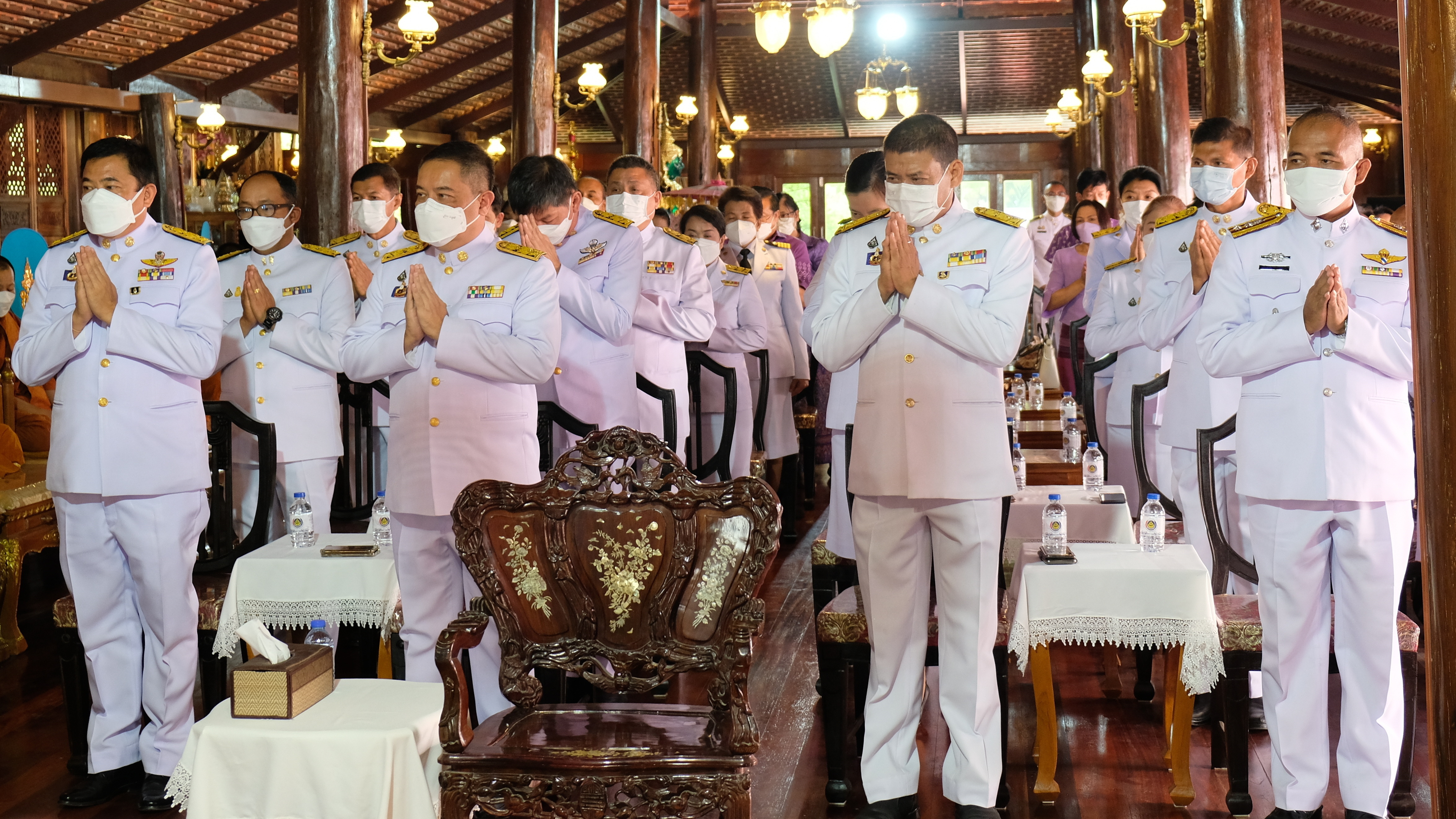 พช.ปทุมธานี “จัดพิธีทอดผ้าป่ากองทุนพัฒนาเด็กชนบท ในพระราชูปถัมภ์สมเด็จพระเทพรัตนราชสุดา ฯ สยามบรมราชกุมารี ประจำปี ๒๕๖๕”