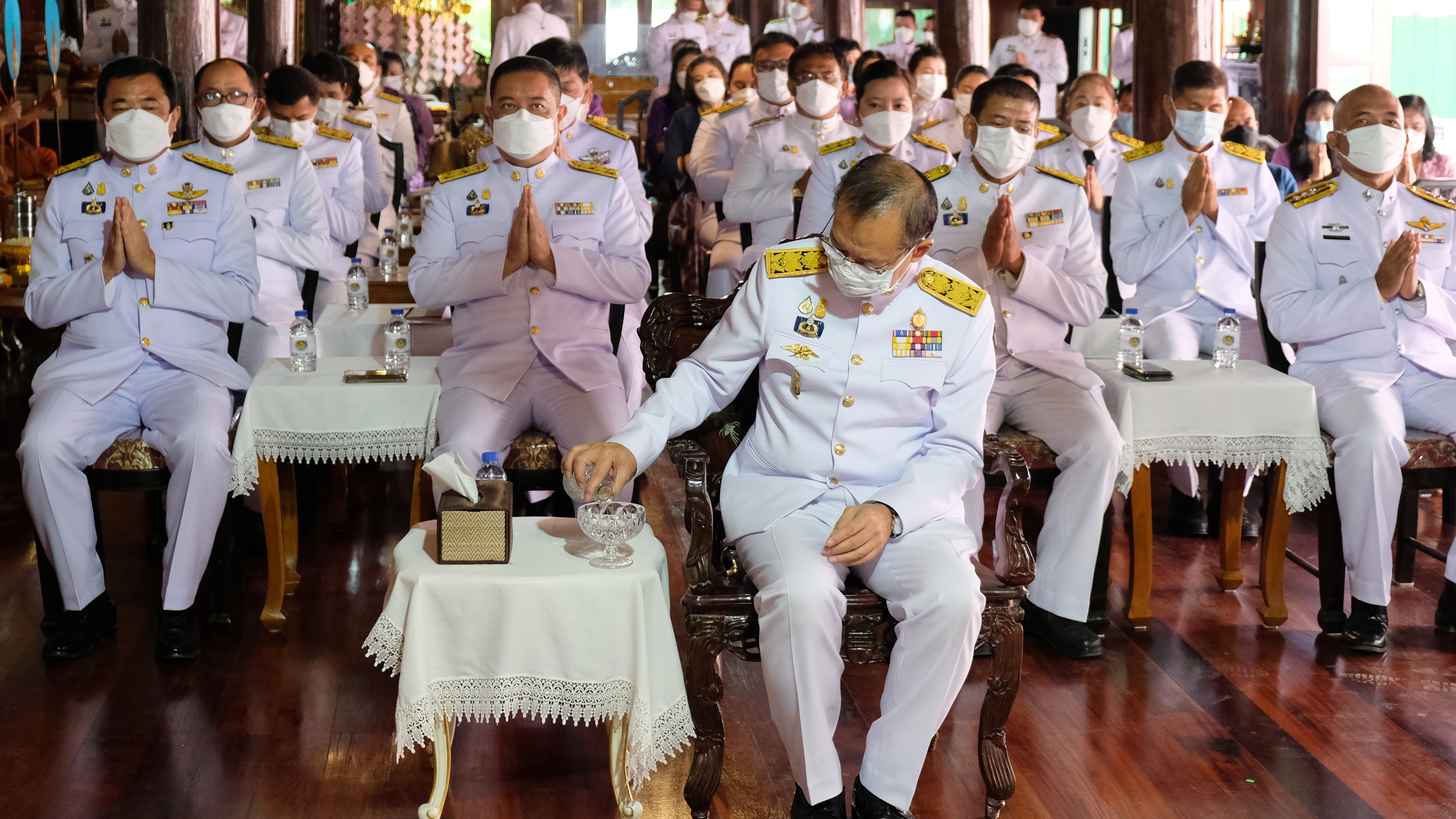 พช.ปทุมธานี “จัดพิธีทอดผ้าป่ากองทุนพัฒนาเด็กชนบท ในพระราชูปถัมภ์สมเด็จพระเทพรัตนราชสุดา ฯ สยามบรมราชกุมารี ประจำปี ๒๕๖๕”