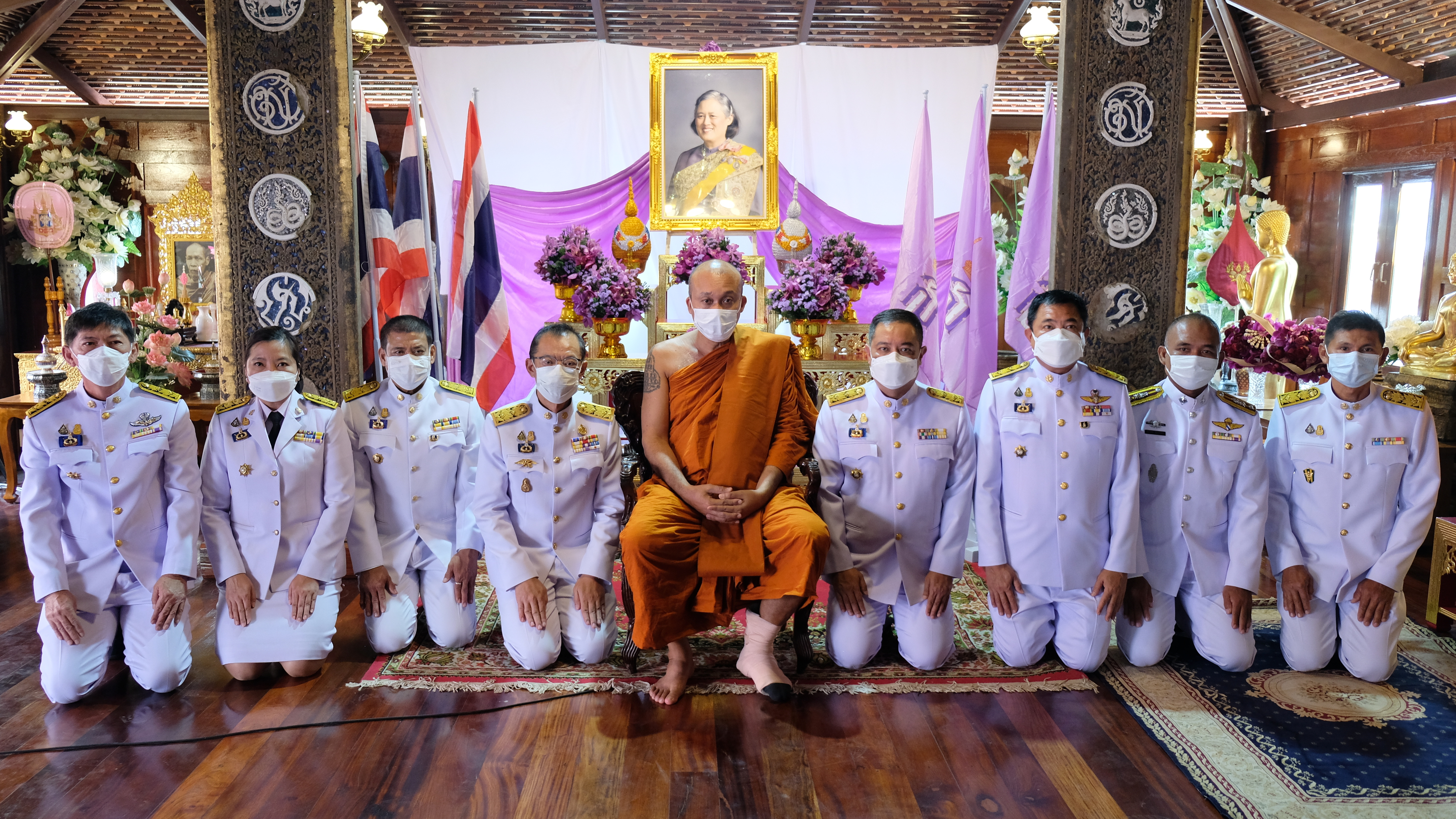 พช.ปทุมธานี “จัดพิธีทอดผ้าป่ากองทุนพัฒนาเด็กชนบท ในพระราชูปถัมภ์สมเด็จพระเทพรัตนราชสุดา ฯ สยามบรมราชกุมารี ประจำปี ๒๕๖๕”