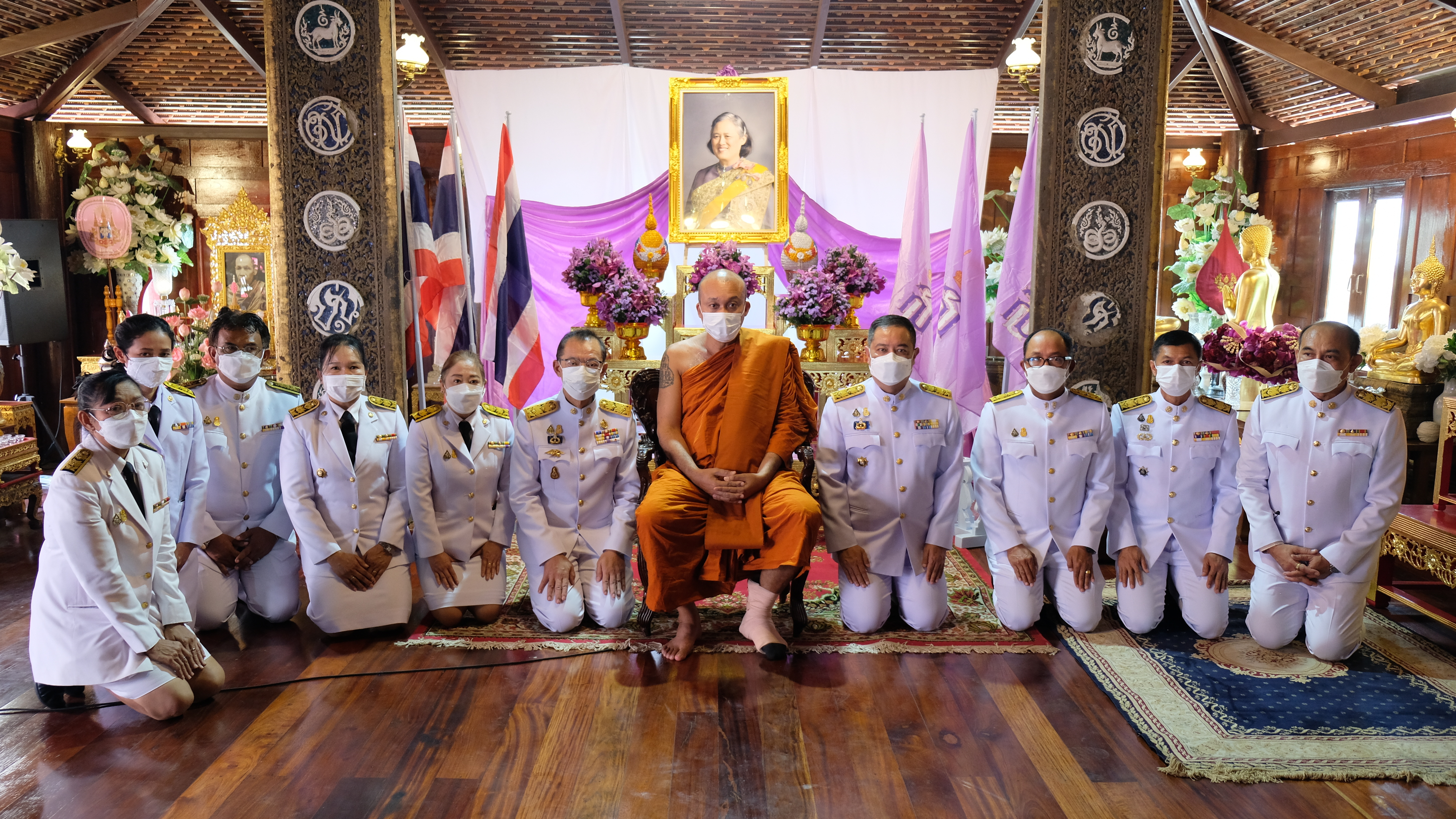 พช.ปทุมธานี “จัดพิธีทอดผ้าป่ากองทุนพัฒนาเด็กชนบท ในพระราชูปถัมภ์สมเด็จพระเทพรัตนราชสุดา ฯ สยามบรมราชกุมารี ประจำปี ๒๕๖๕”