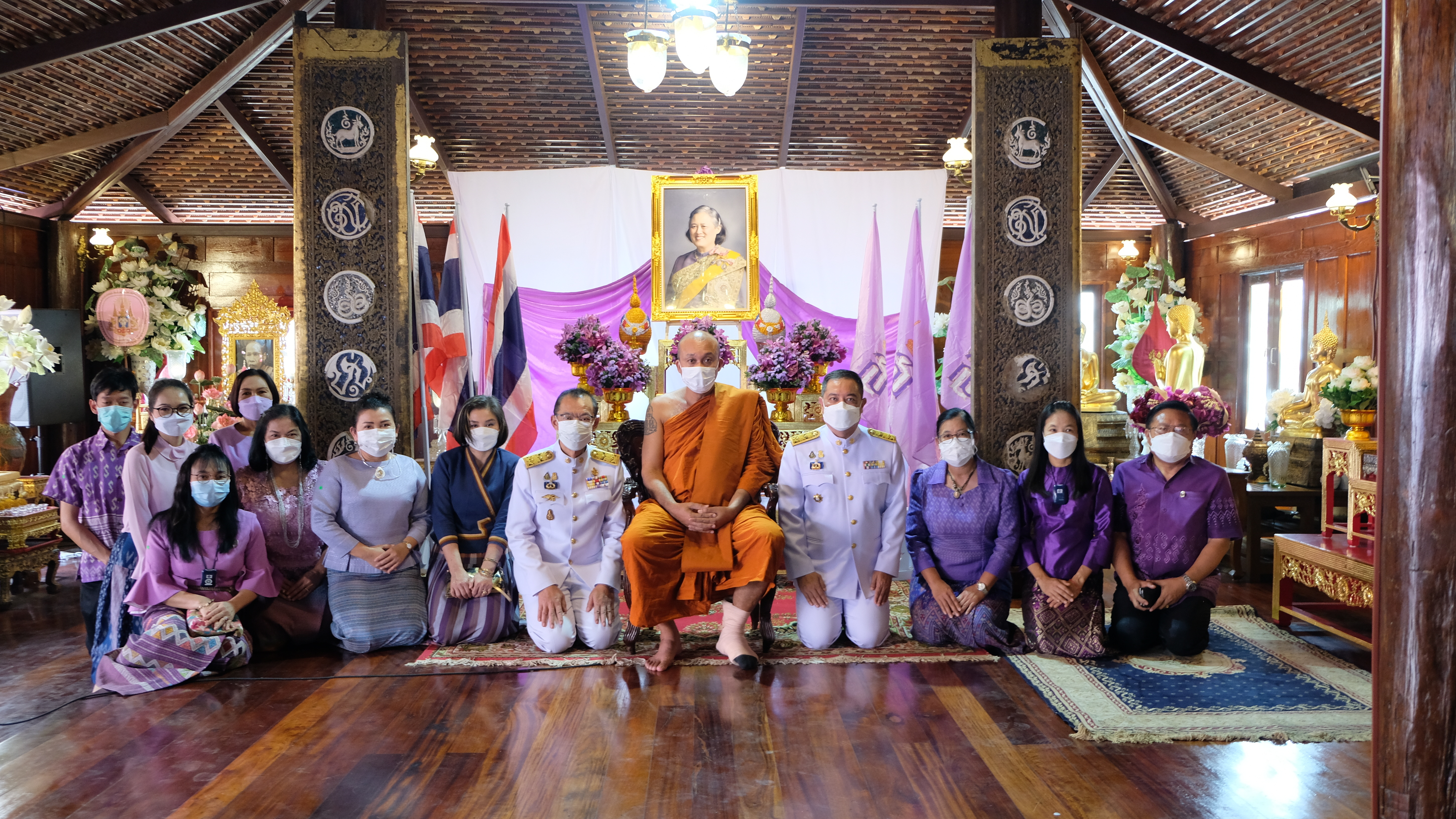 พช.ปทุมธานี “จัดพิธีทอดผ้าป่ากองทุนพัฒนาเด็กชนบท ในพระราชูปถัมภ์สมเด็จพระเทพรัตนราชสุดา ฯ สยามบรมราชกุมารี ประจำปี ๒๕๖๕”