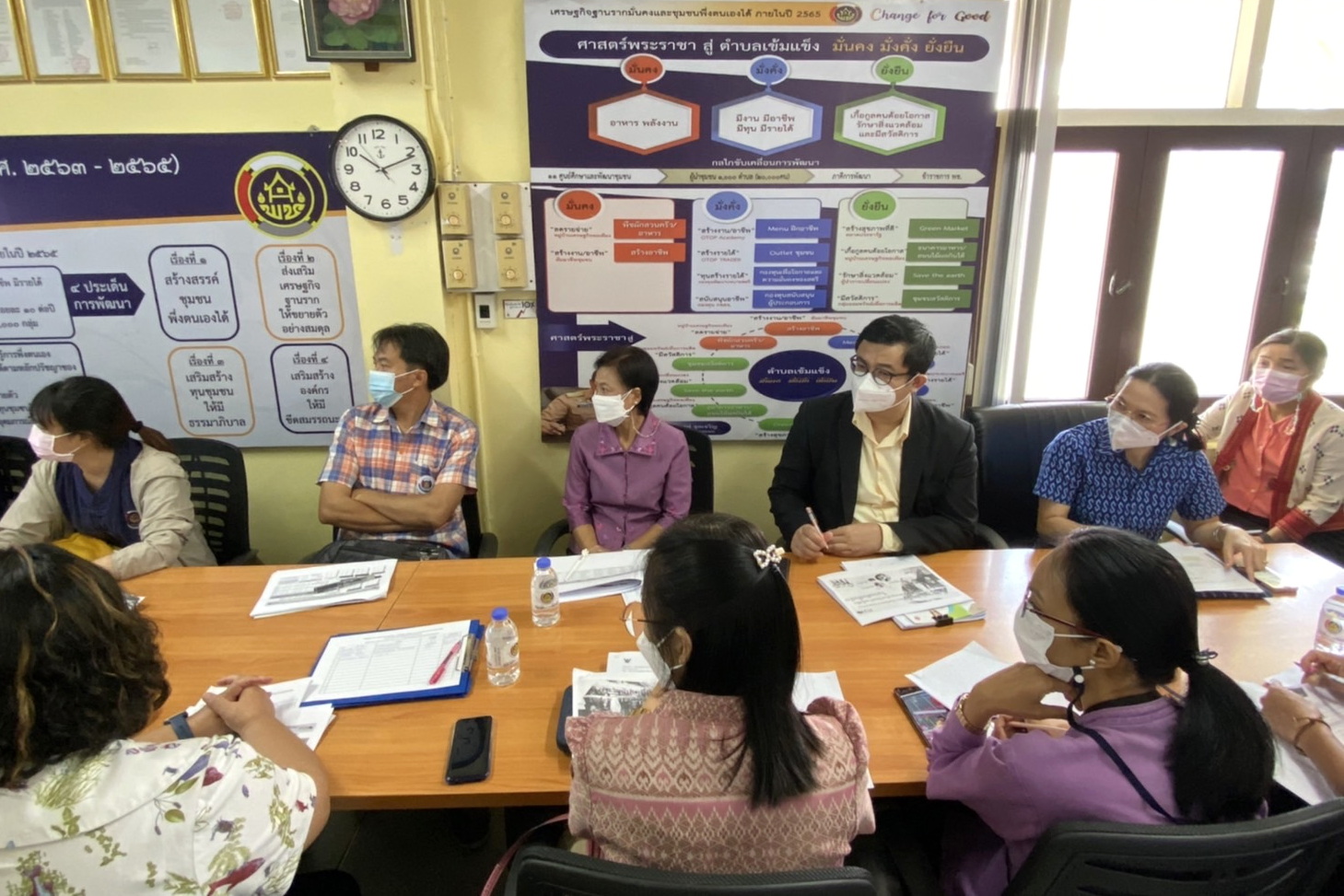 พช.ปทุมธานี “ประชุมคณะทำงานขับเคลื่อนการขจัดความยากจนและพัฒนาคนทุกช่วงวัยอย่างยั่งยืนตามหลักปรัชญาของเศรษฐกิจพอเพียงจังหวัดปทุมธานี (ศจพ.จ.)”