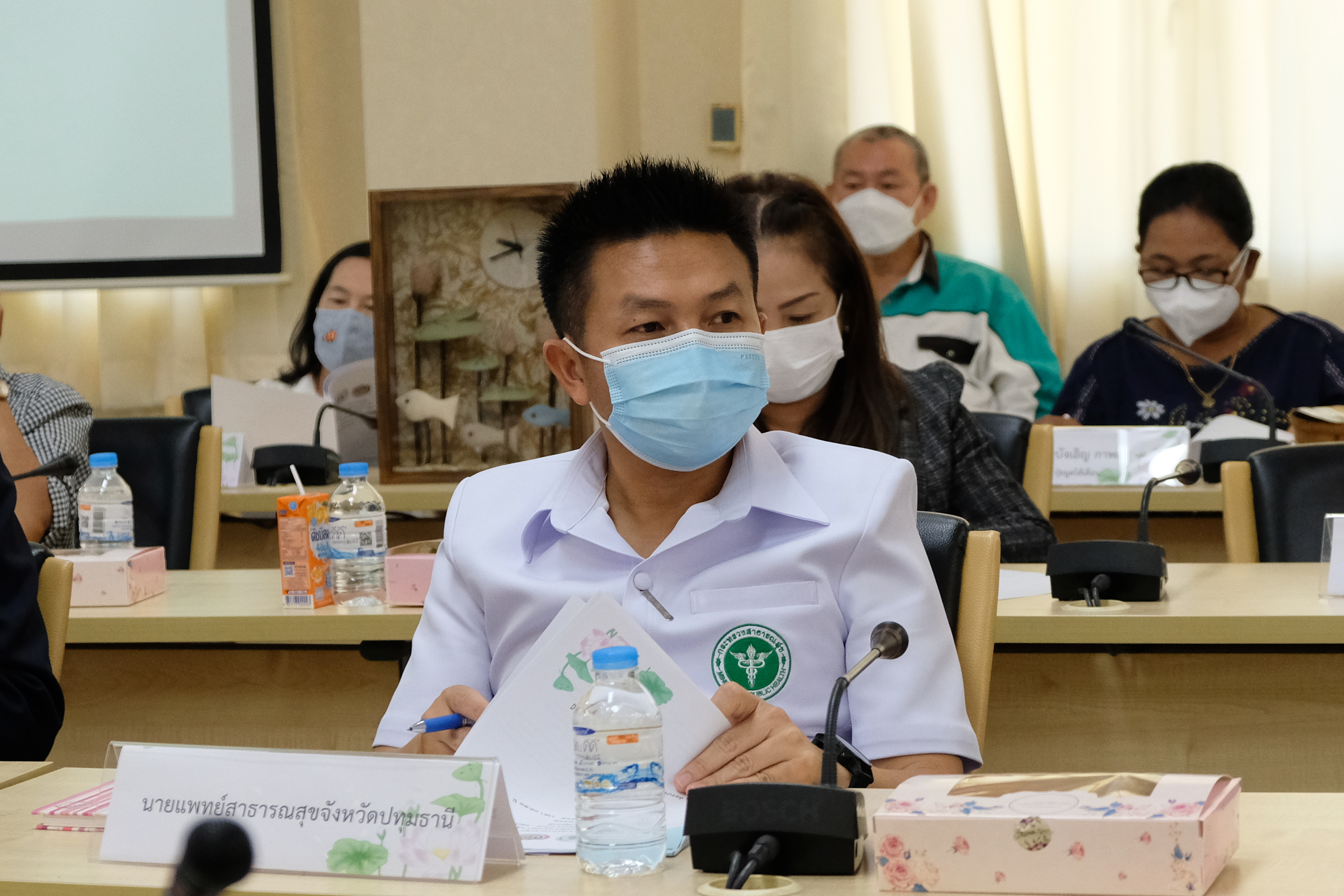 พช.ปทุมธานี “ประชุมคณะกรรมการเครือข่ายองค์ความรู้ (Knowledge – Based OTOP : KBO) จังหวัดปทุมธานี”