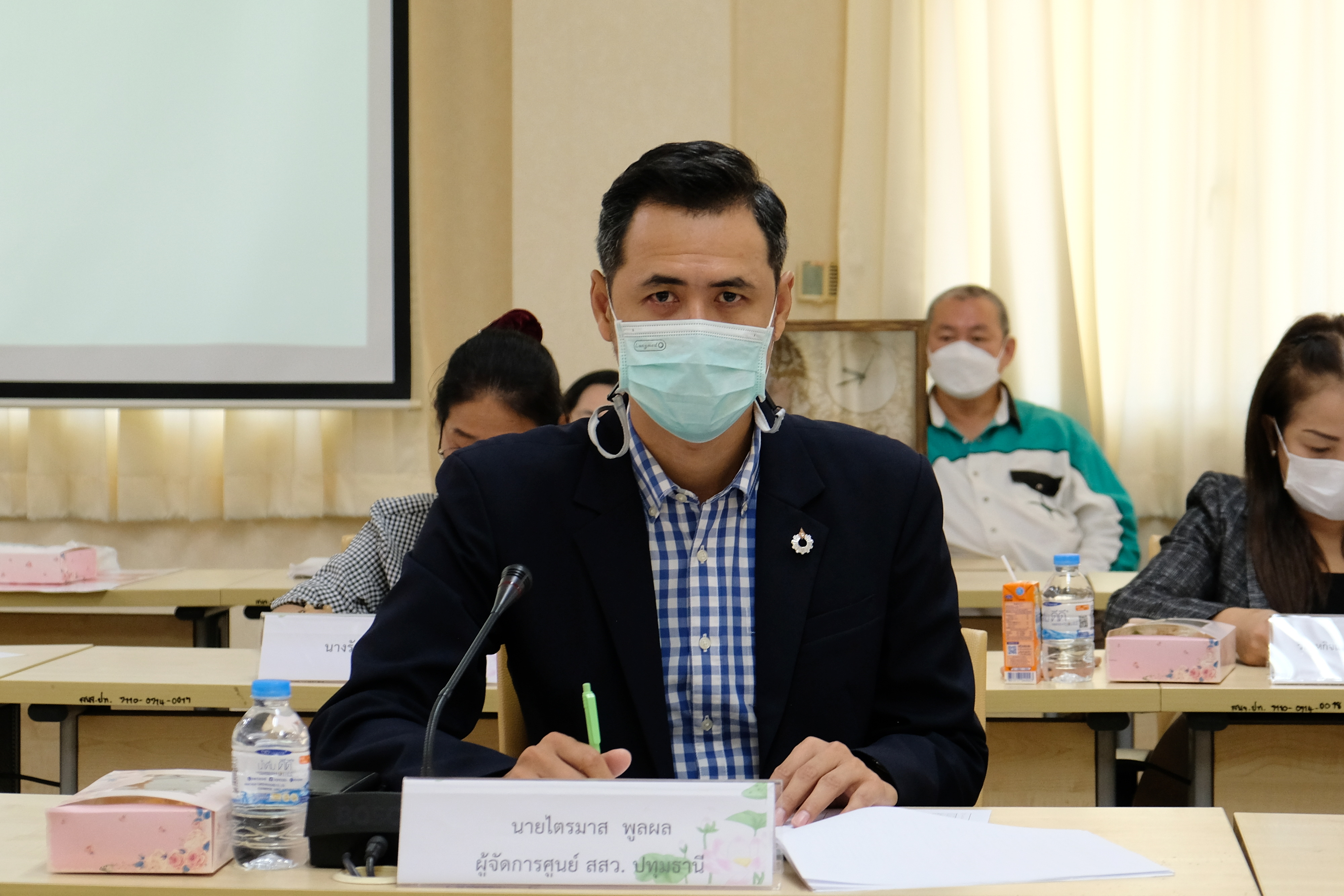 พช.ปทุมธานี “ประชุมคณะกรรมการเครือข่ายองค์ความรู้ (Knowledge – Based OTOP : KBO) จังหวัดปทุมธานี”