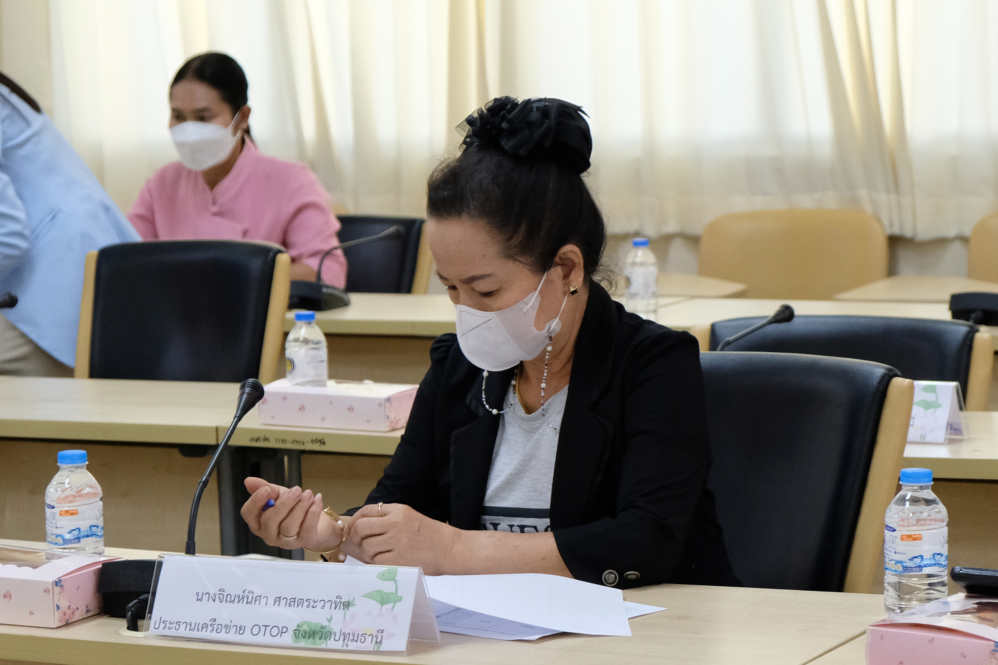 พช.ปทุมธานี “ประชุมคณะกรรมการเครือข่ายองค์ความรู้ (Knowledge – Based OTOP : KBO) จังหวัดปทุมธานี”