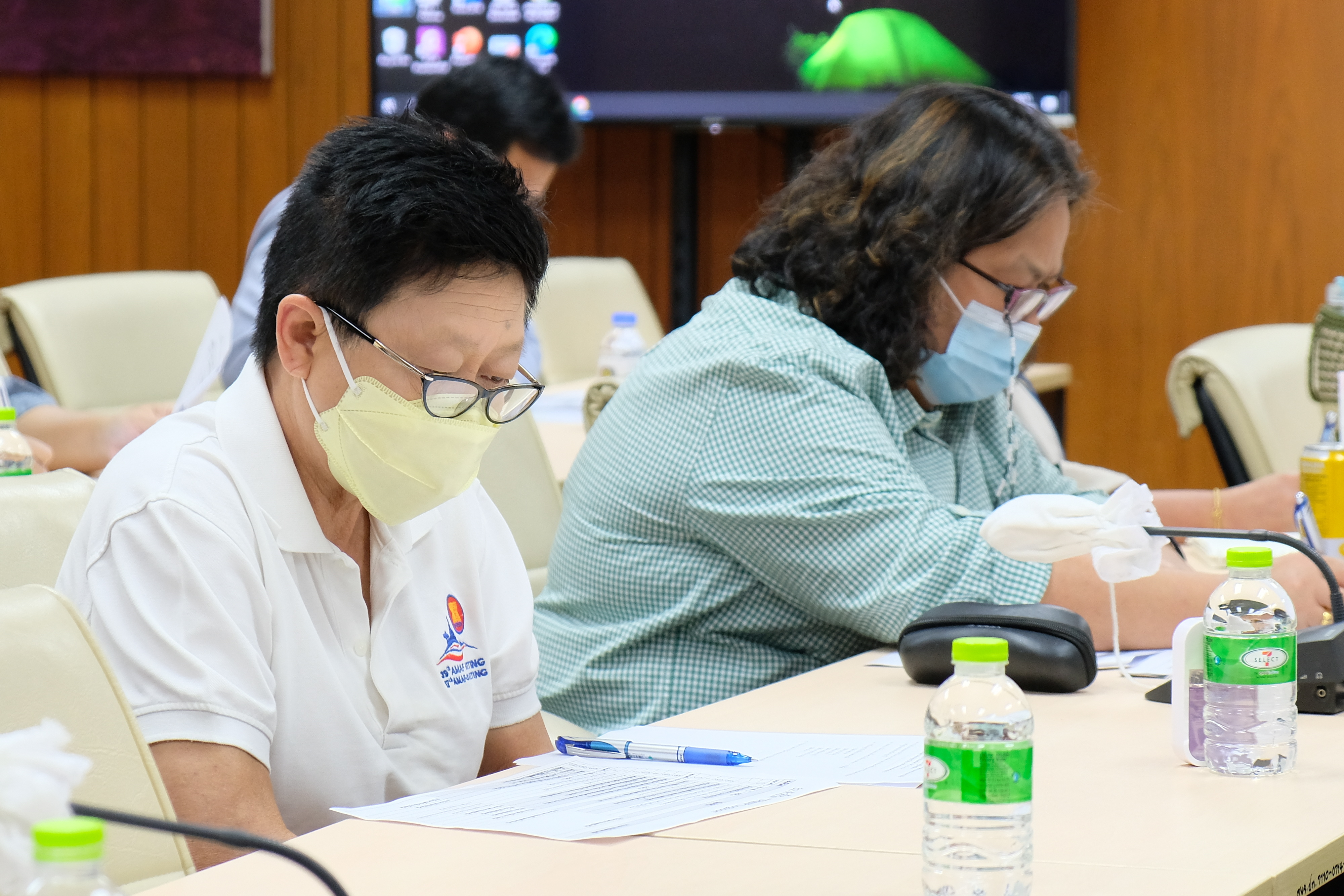 พช.ปทุมธานี “ประชุมคณะทำงานรับผิดชอบตัวชี้วัดในระบบ TPMAP Logbook”