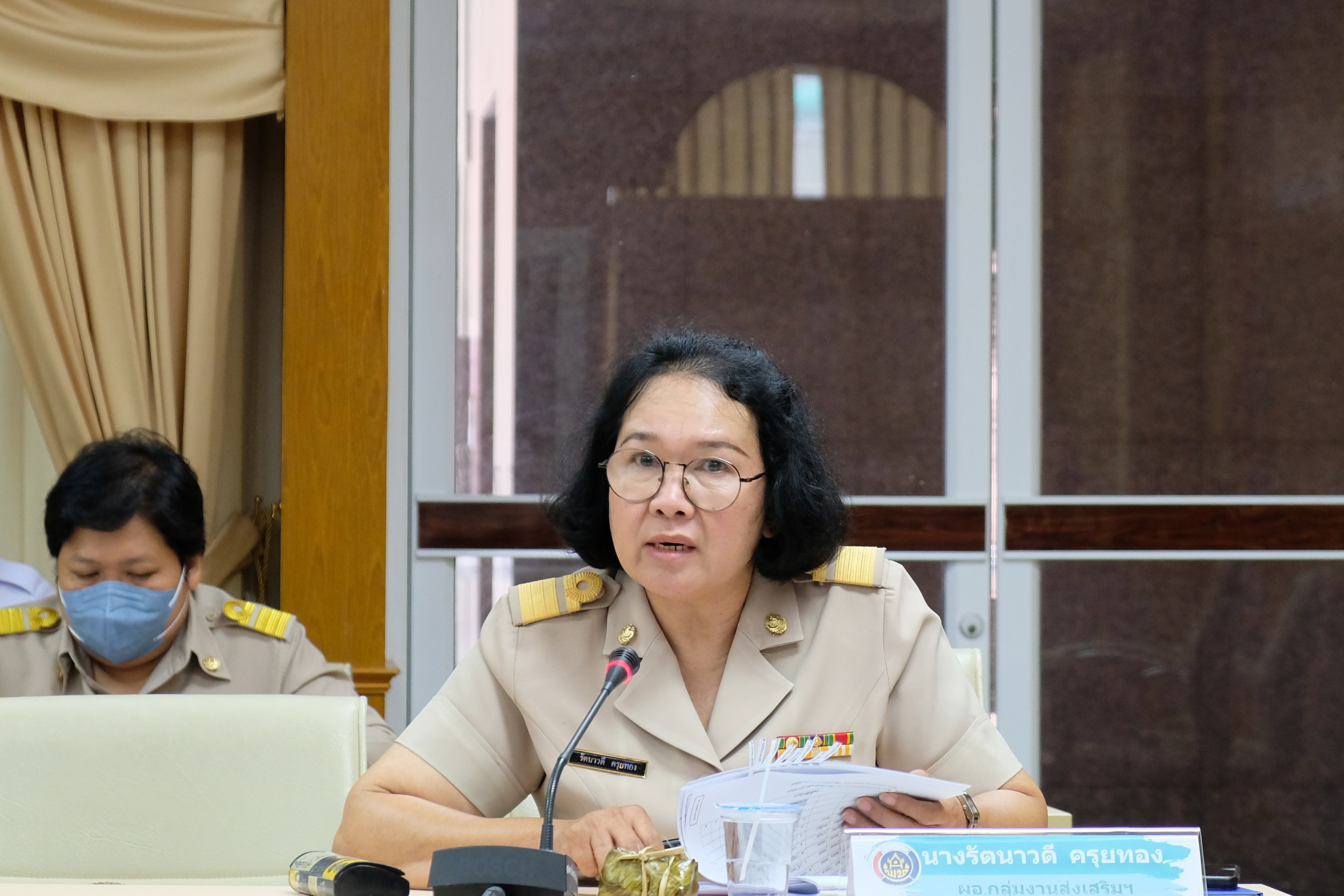 พช.ปทุมธานี “ประชุมผู้อำนวยการกลุ่มงาน/พัฒนาการอำเภอ ครั้งที่ ๕/๒๕๖๕”