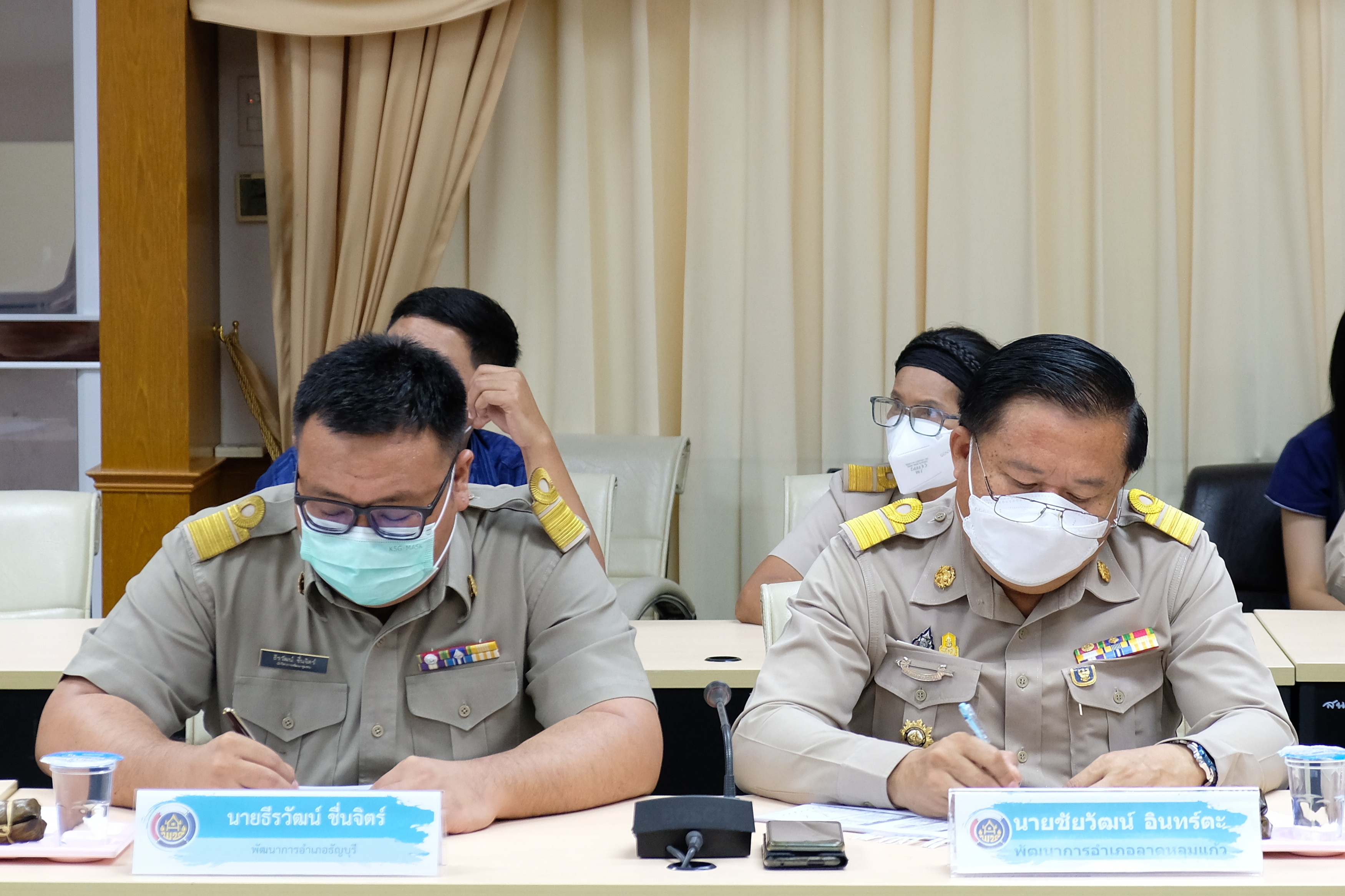 พช.ปทุมธานี “ประชุมผู้อำนวยการกลุ่มงาน/พัฒนาการอำเภอ ครั้งที่ ๕/๒๕๖๕”